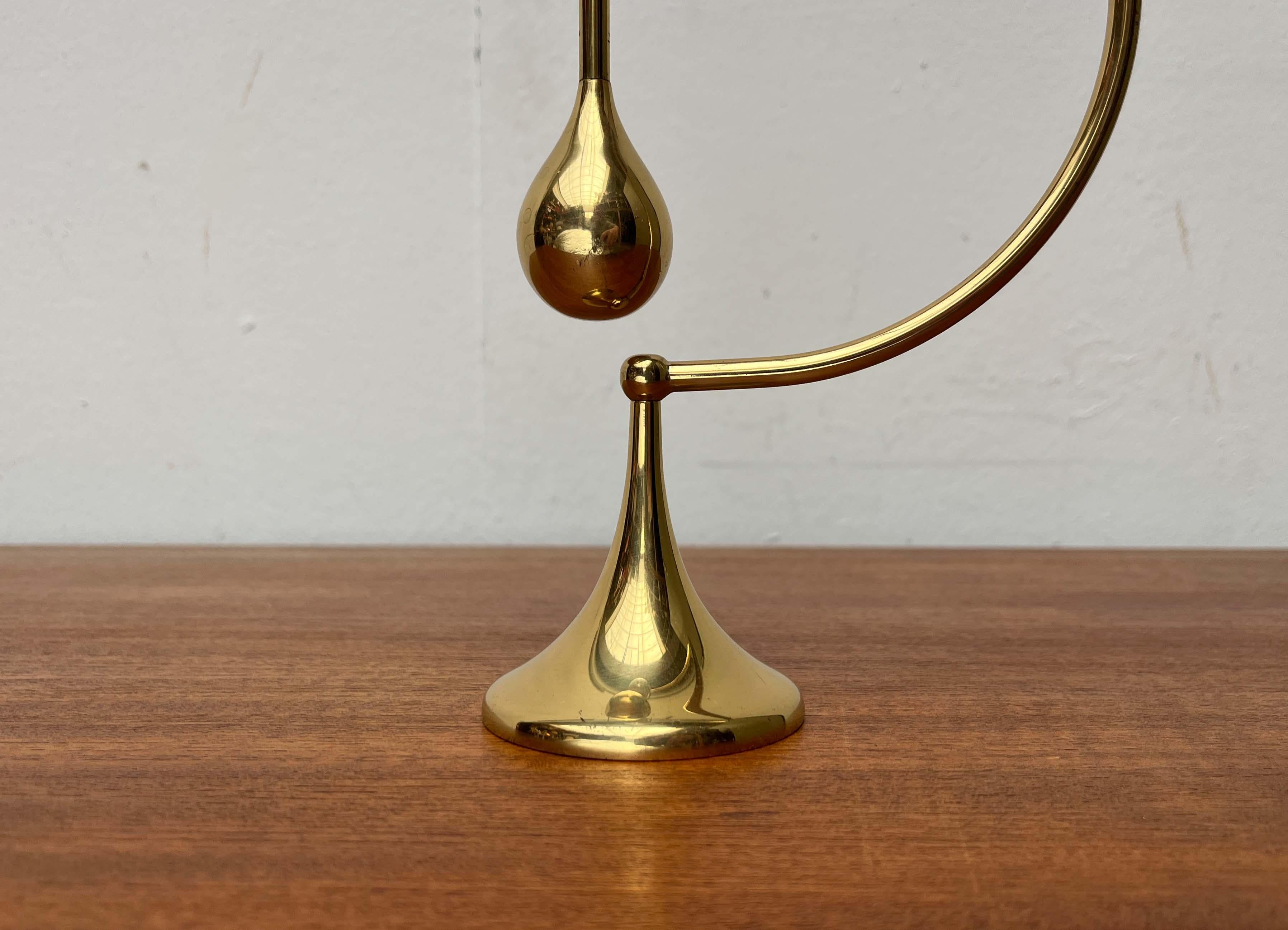 Lampada a olio o portacandele a gocce trasparenti di Freddie Andersen, 1960 In condizioni buone in vendita a Hamburg, DE
