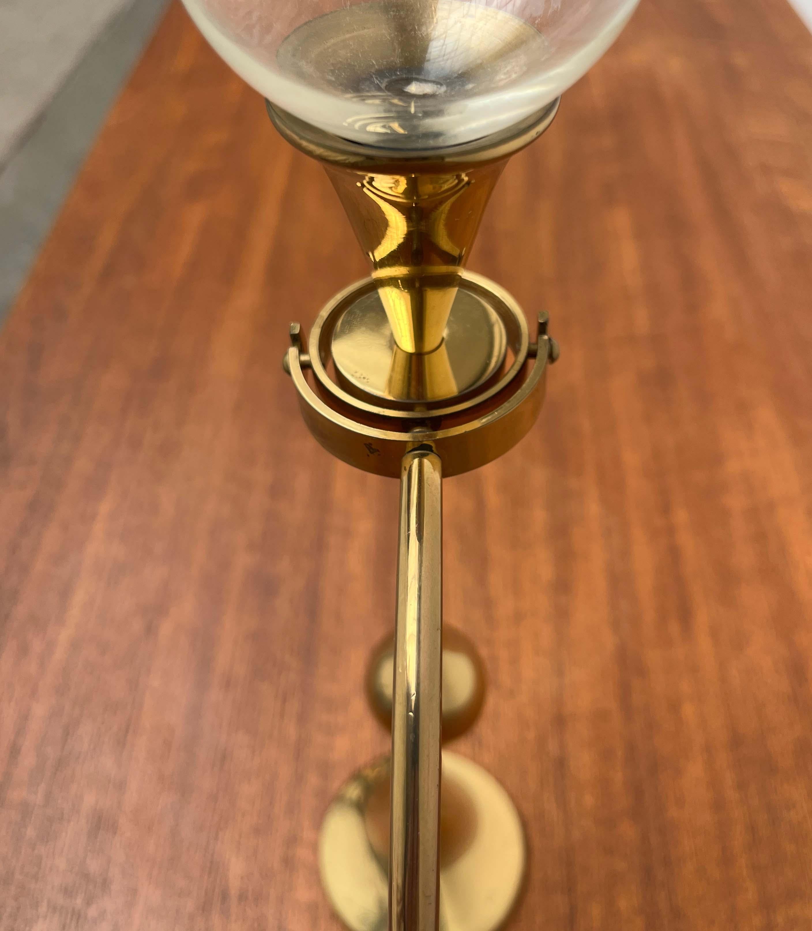 Lampada a olio o portacandele a gocce trasparenti di Freddie Andersen, 1960 in vendita 1