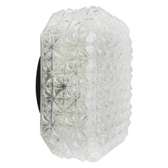 Lampada ad incasso in vetro quadrato trasparente del Medioevo