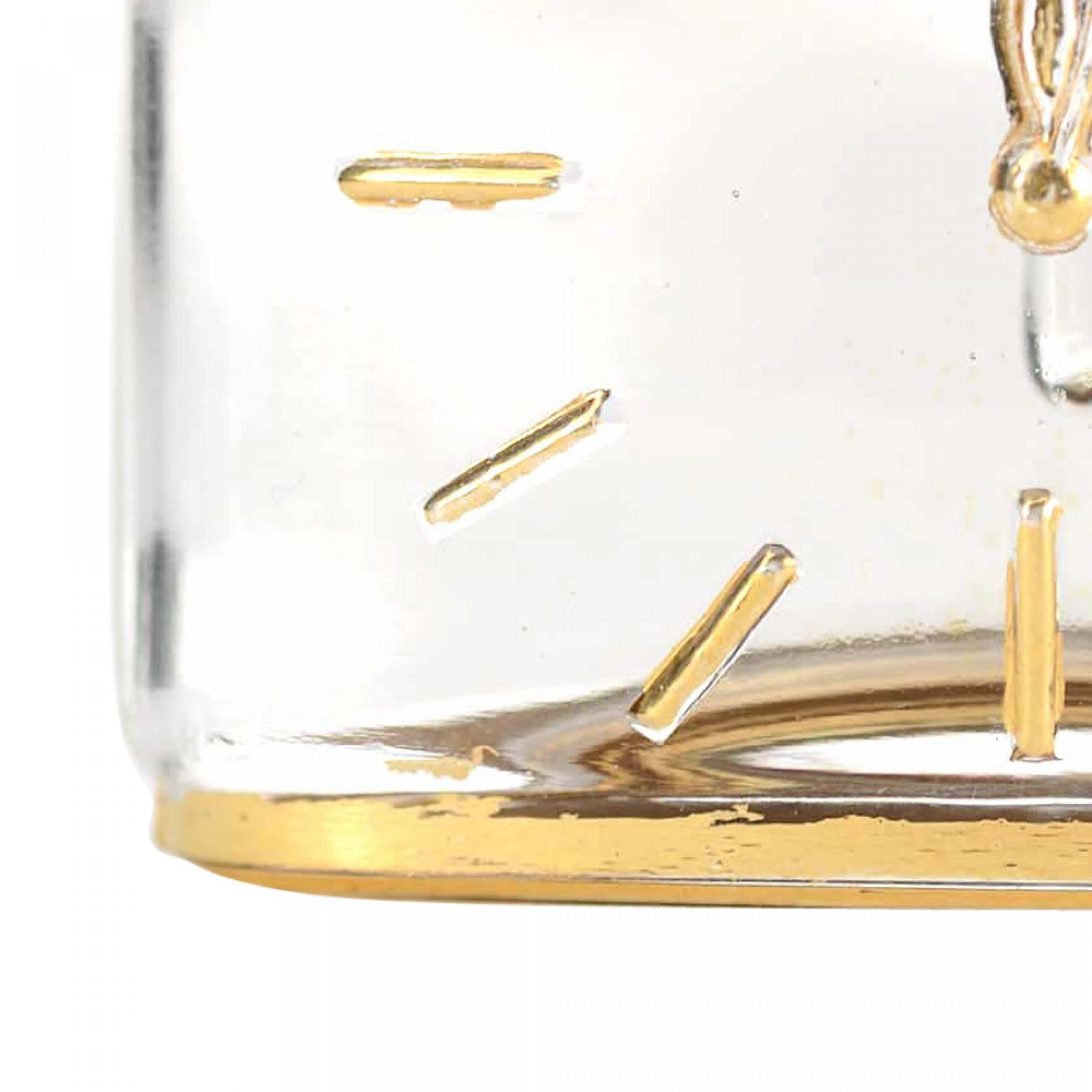 Mid-Century Clock Design Perfume Bottle (Moderne der Mitte des Jahrhunderts) im Angebot