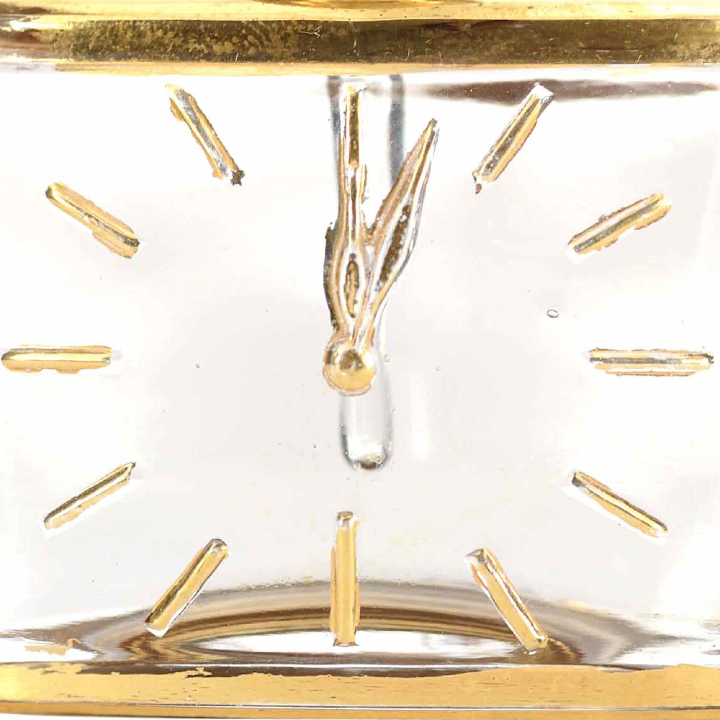 Mid-Century Clock Design Perfume Bottle im Zustand „Gut“ im Angebot in Queens, NY