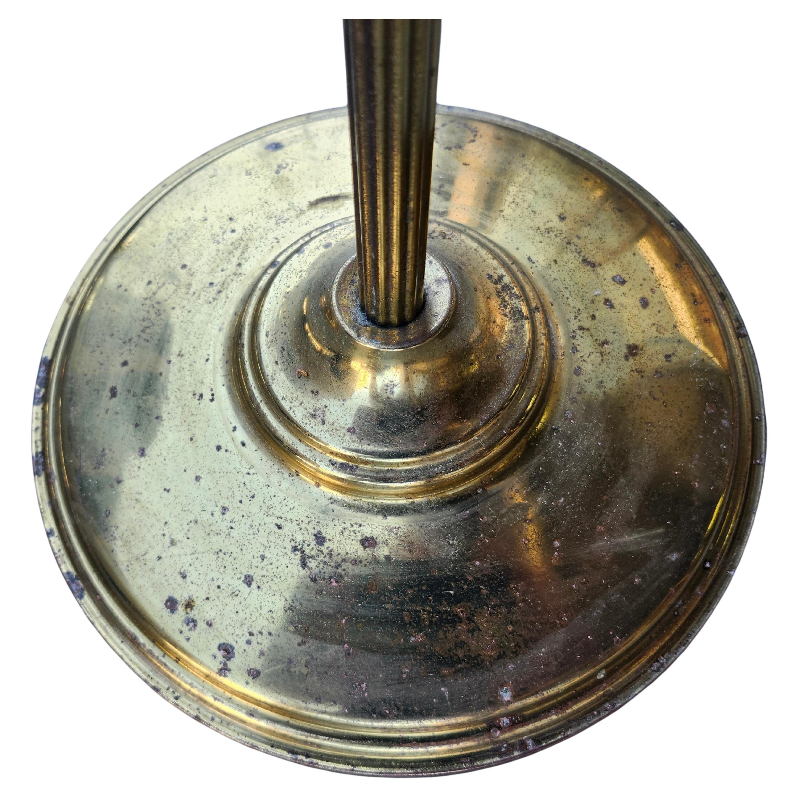 Mid Century Clothing Valet Brass & Curly Maple In Good Condition For Sale In Port Jervis, NY