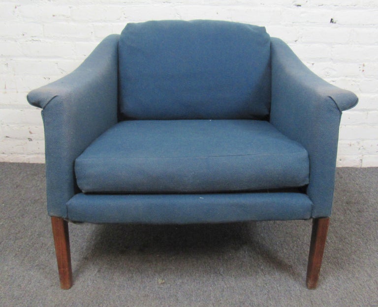 MidCentury Club Chair For Sale at 1stDibs