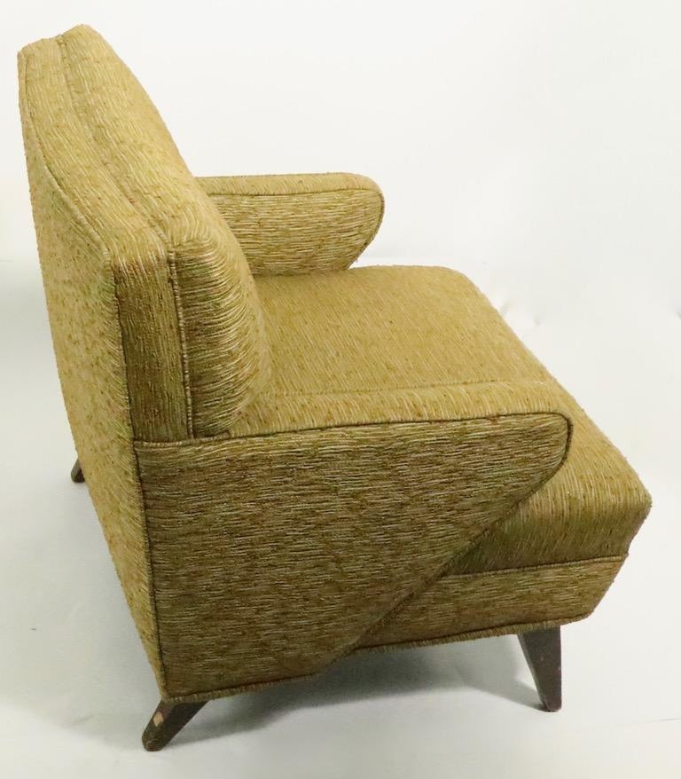 Mid Century Club Chair at 1stDibs