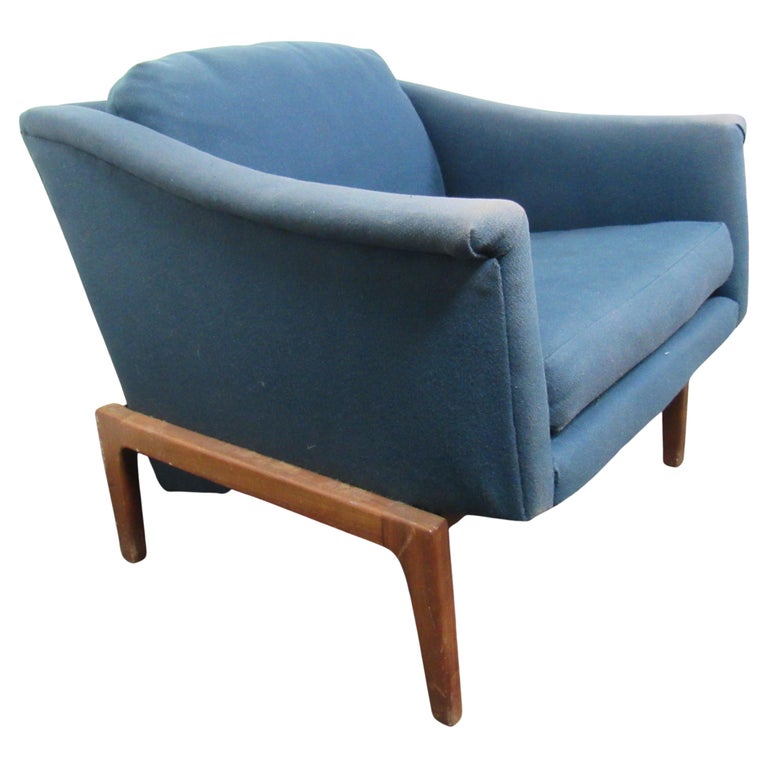 MidCentury Club Chair For Sale at 1stDibs