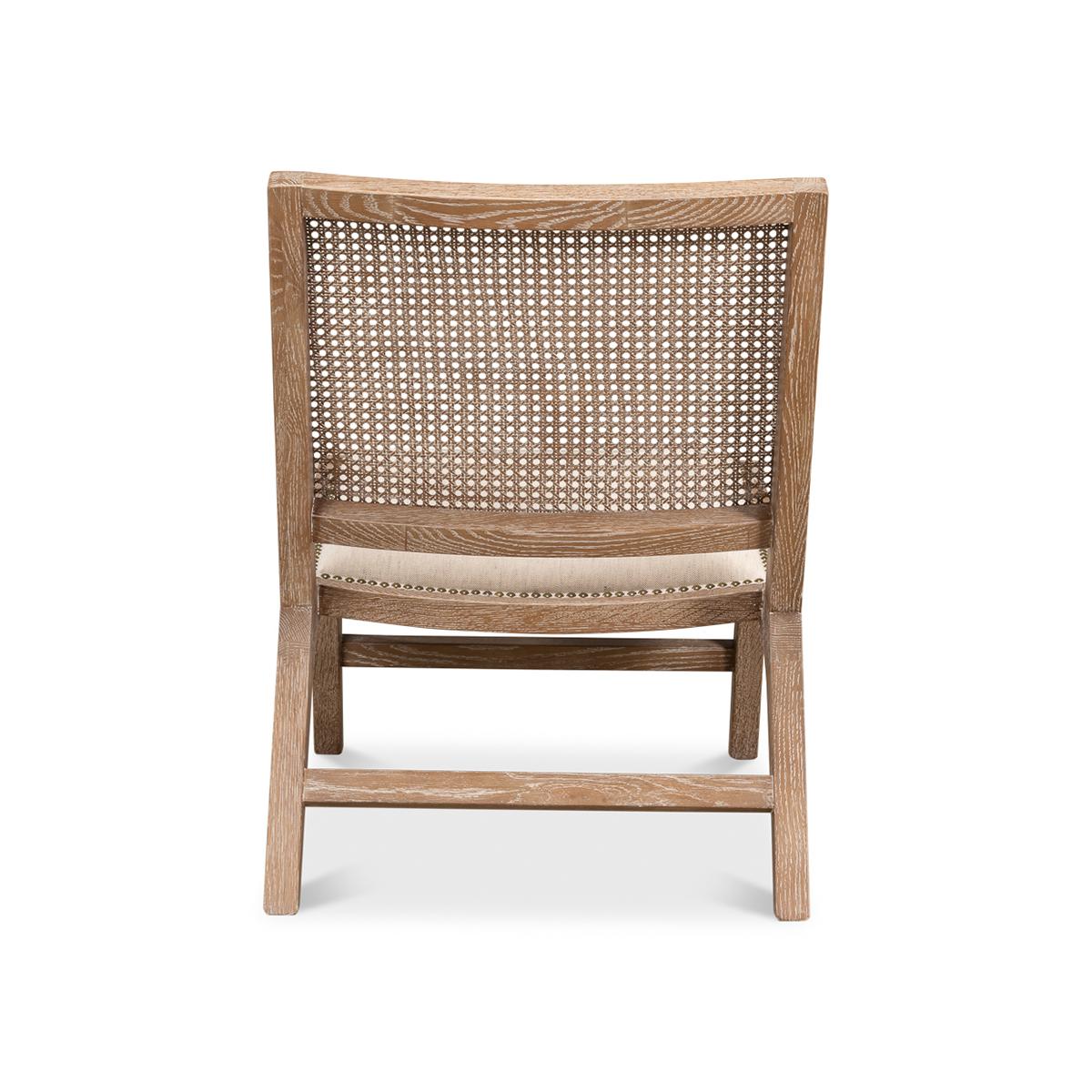 Mid-Century Modern Mid Century Coastal Side Chair For Sale