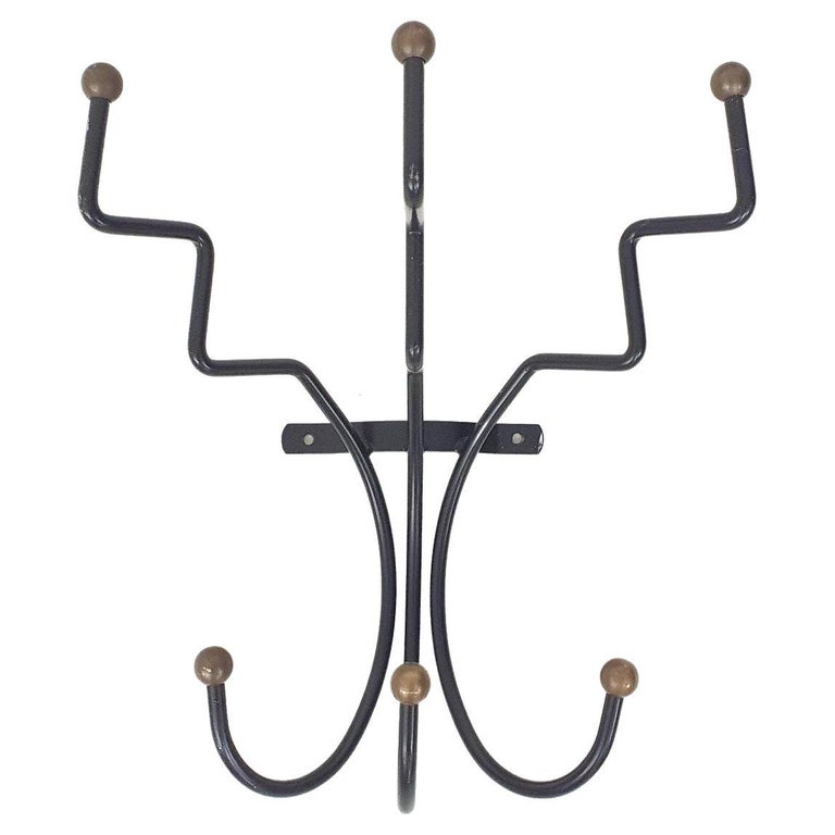 MidCentury Coat Rack, France, 1960's at 1stDibs