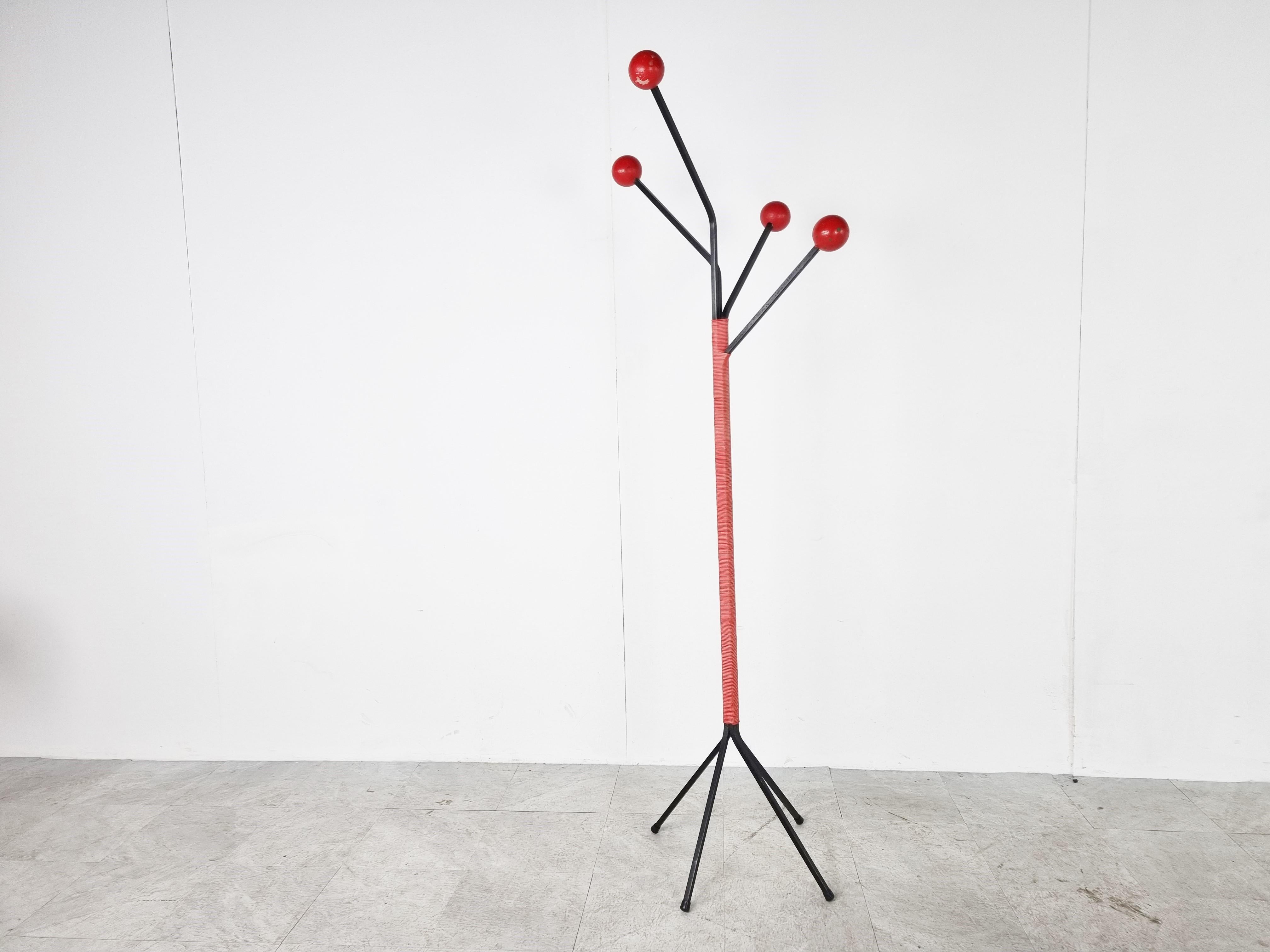 Mid-Century Coat Stand, 1950s In Good Condition In HEVERLEE, BE