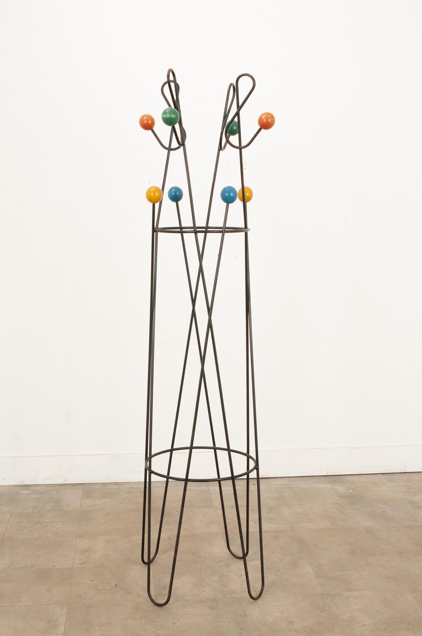 Mid-century Coat Stand by Roger Feraud 2