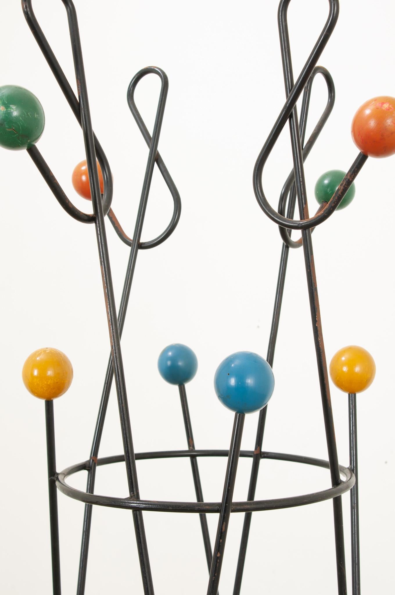 Mid-century Coat Stand by Roger Feraud For Sale 4
