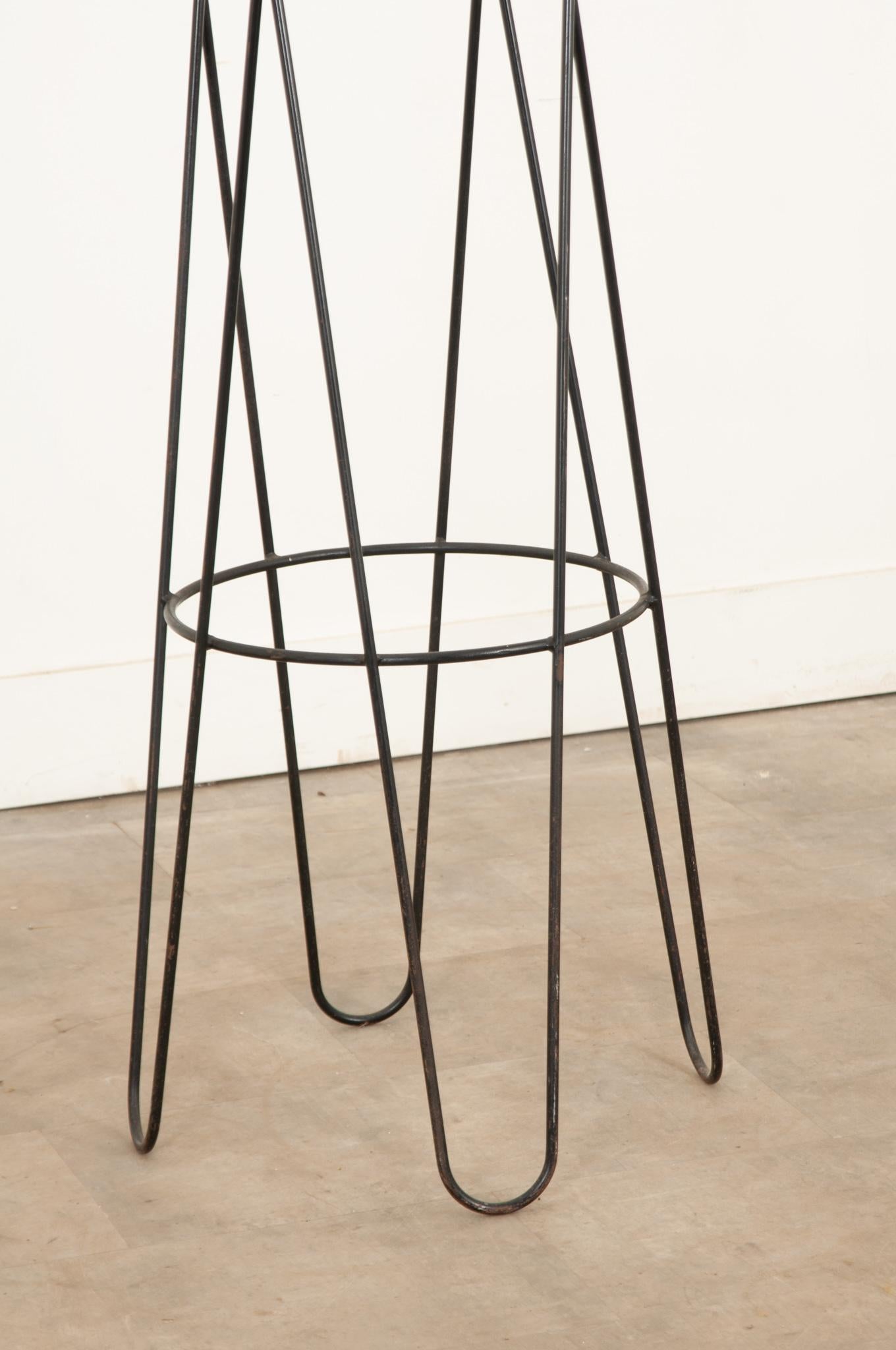 Cast Mid-century Coat Stand by Roger Feraud