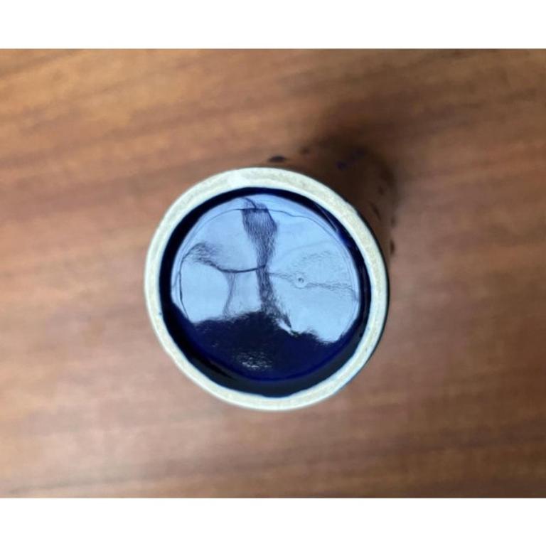 Vaso di metà secolo in ceramica blu cobalto della serie Bangkok di Melitta, anni '60 in vendita 2