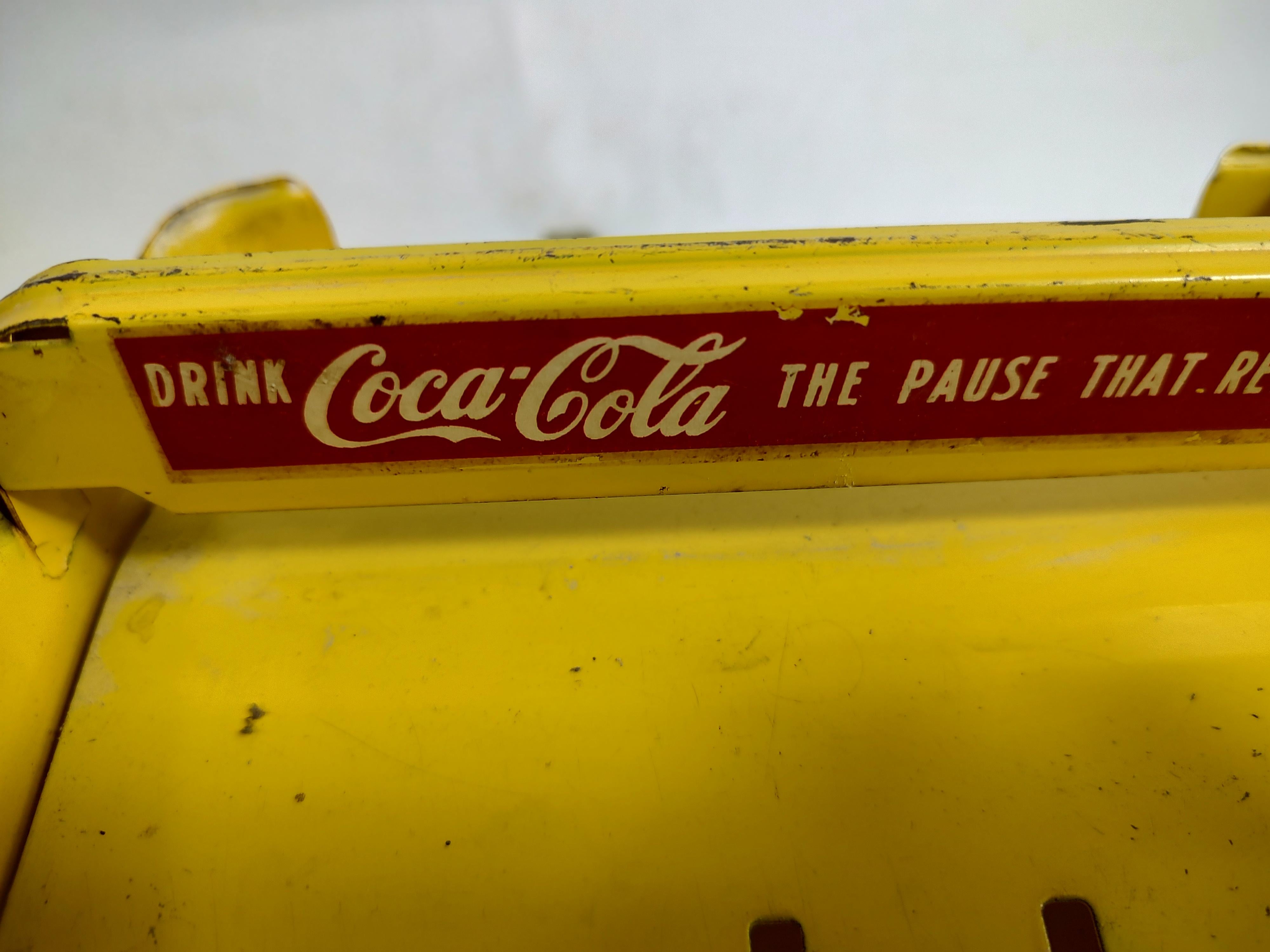 Coca-Cola-Versandwagen aus der Mitte des Jahrhunderts von Buddy L, ca. 1960 im Angebot 1