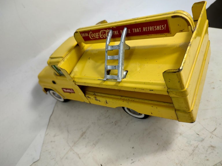 Mid-Century Modern Mid-Century Coca Cola Delivery Truck by Buddy L, C1960 For Sale