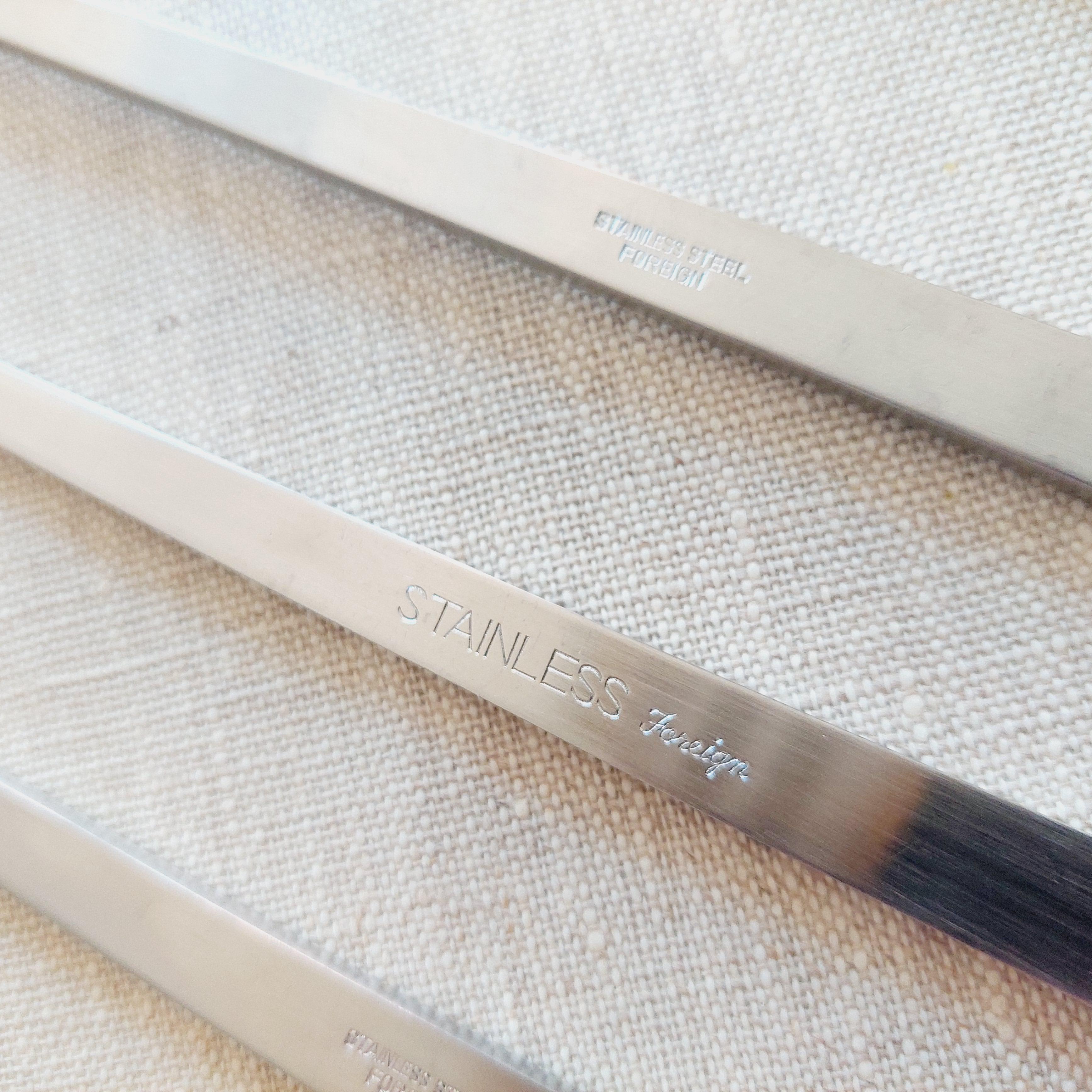 Midcentury Cocktail Bar Set, Vintage 1960s Bartenders Tools Stainless Steel 4