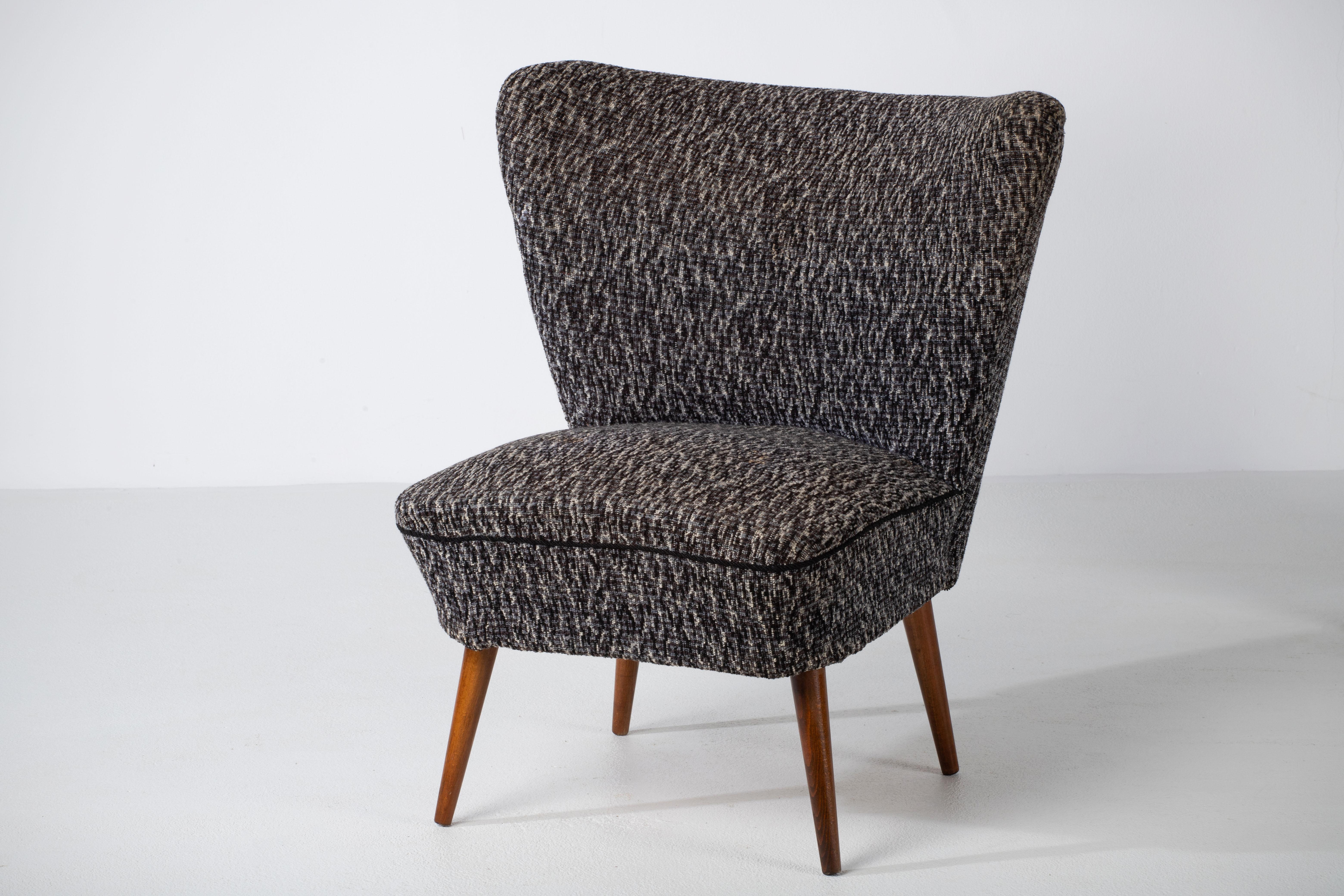 Mid-Century Cocktail Lounge Chair, 1960 For Sale 3