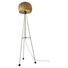 Mid-Century Cocoon Floor Lamp, Italy, 1970s