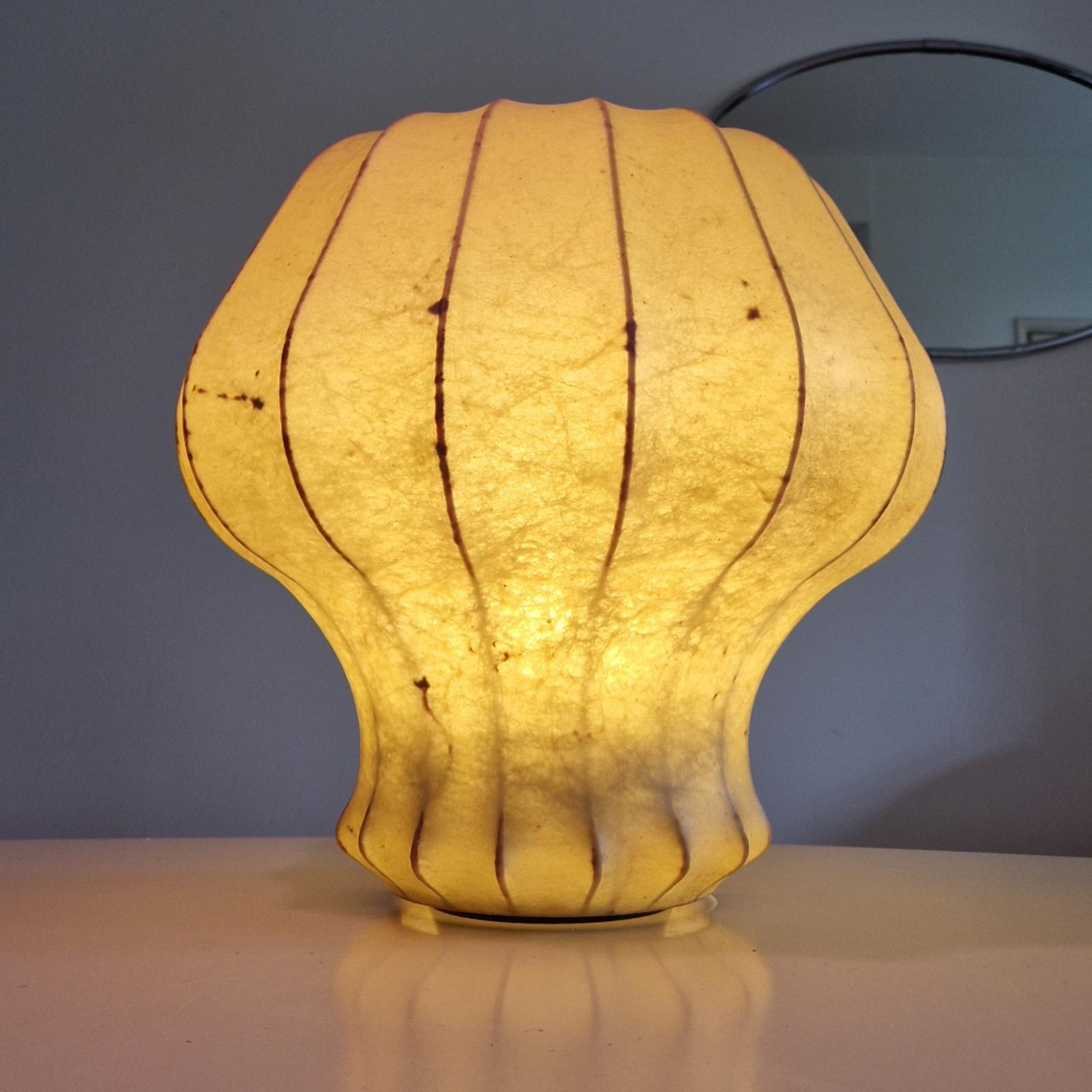Mid century cocoon lamp by Friedel Wauer for Goldkant leuchten, Germany 1960s 8