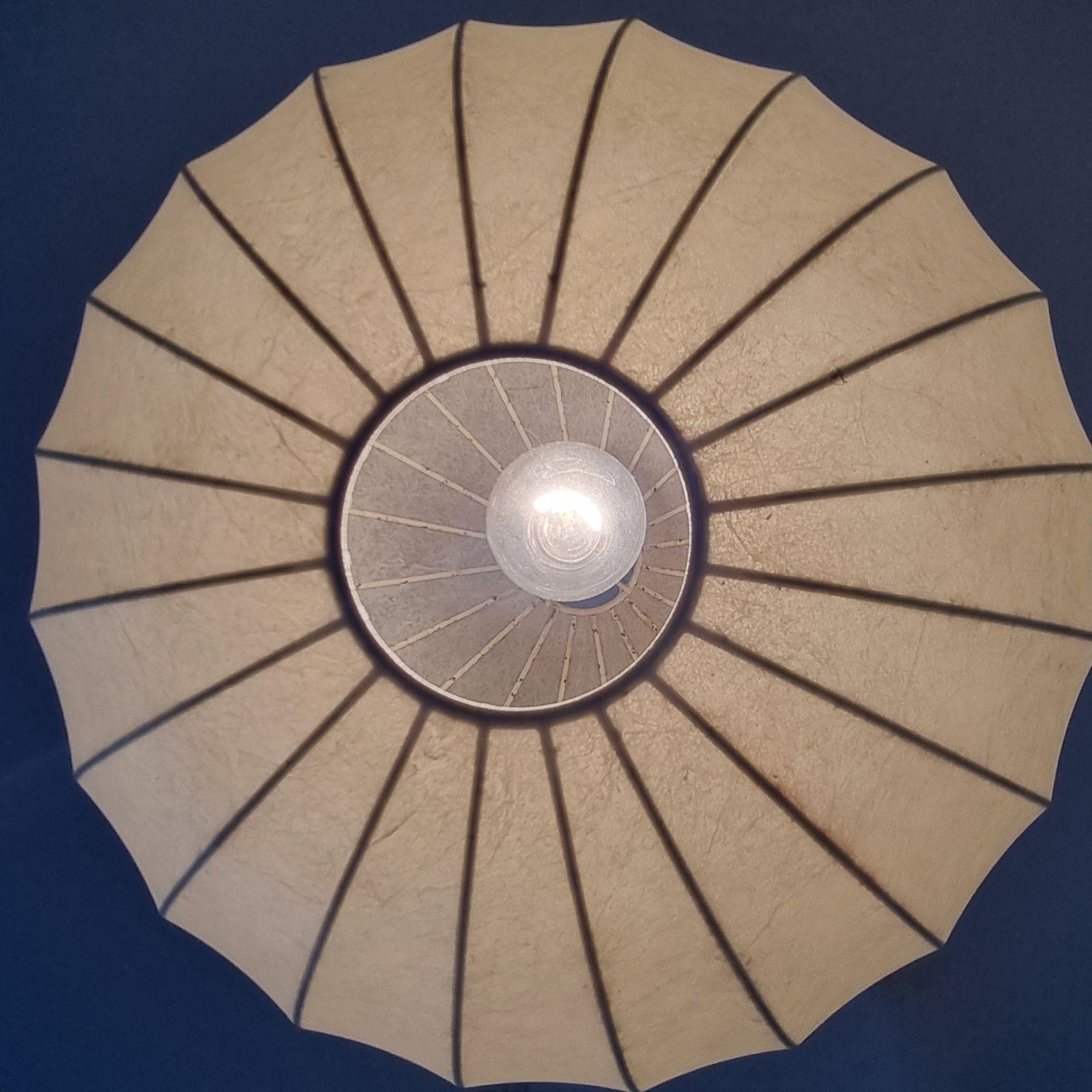 Cocoon-Pendelleuchte aus der Mitte des Jahrhunderts von Achille Castiglioni für Flos, Italien, 1960er Jahre im Angebot 1