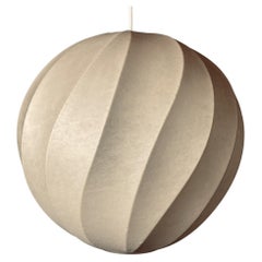 Mid-Century Cocoon Pendant Lamp Italy 1960s Style Achille Castiglioni