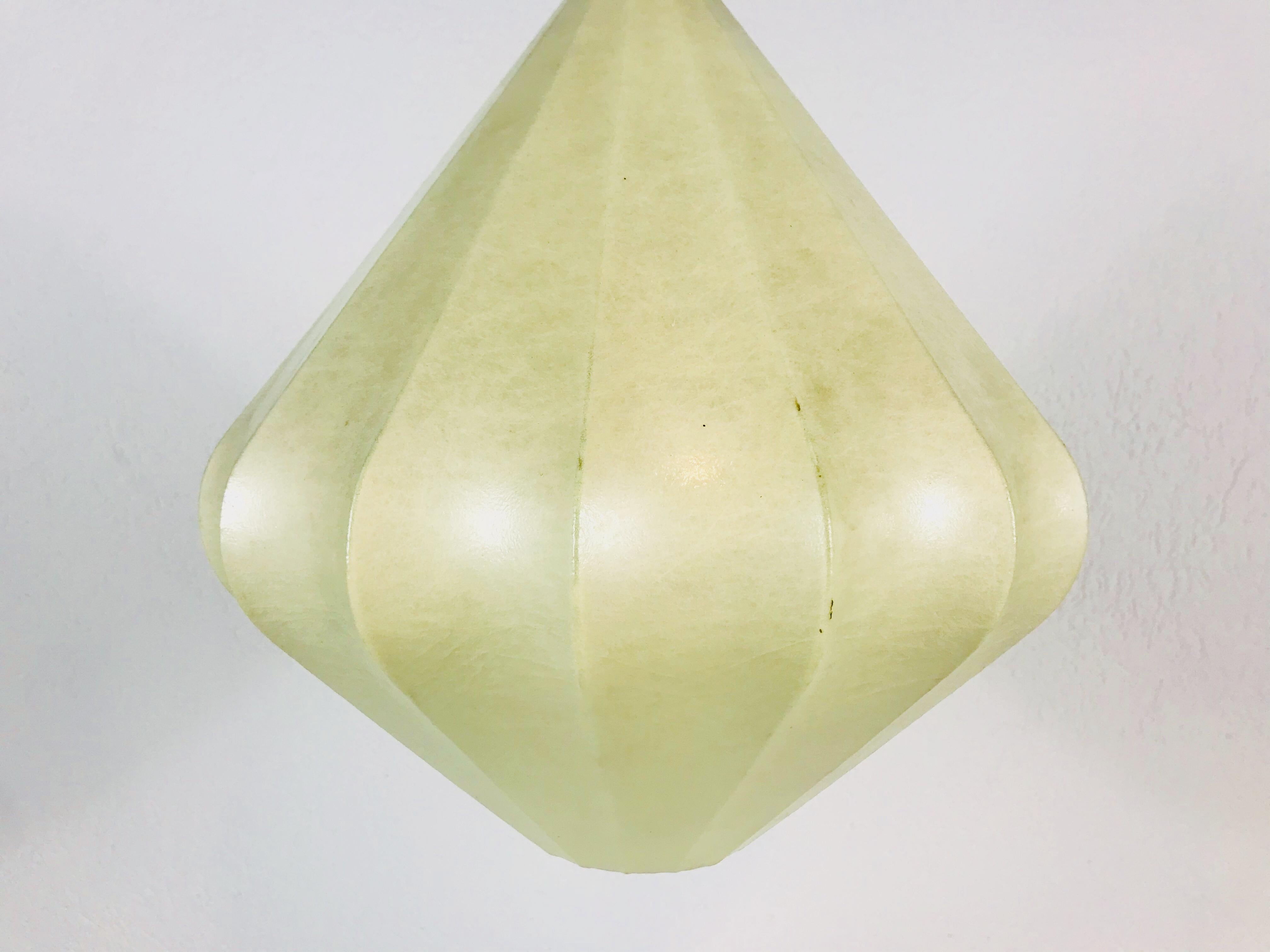 European Mid-Century Cocoon Pendant Light by Achille Castiglioni for Flos, 1960s, Italy