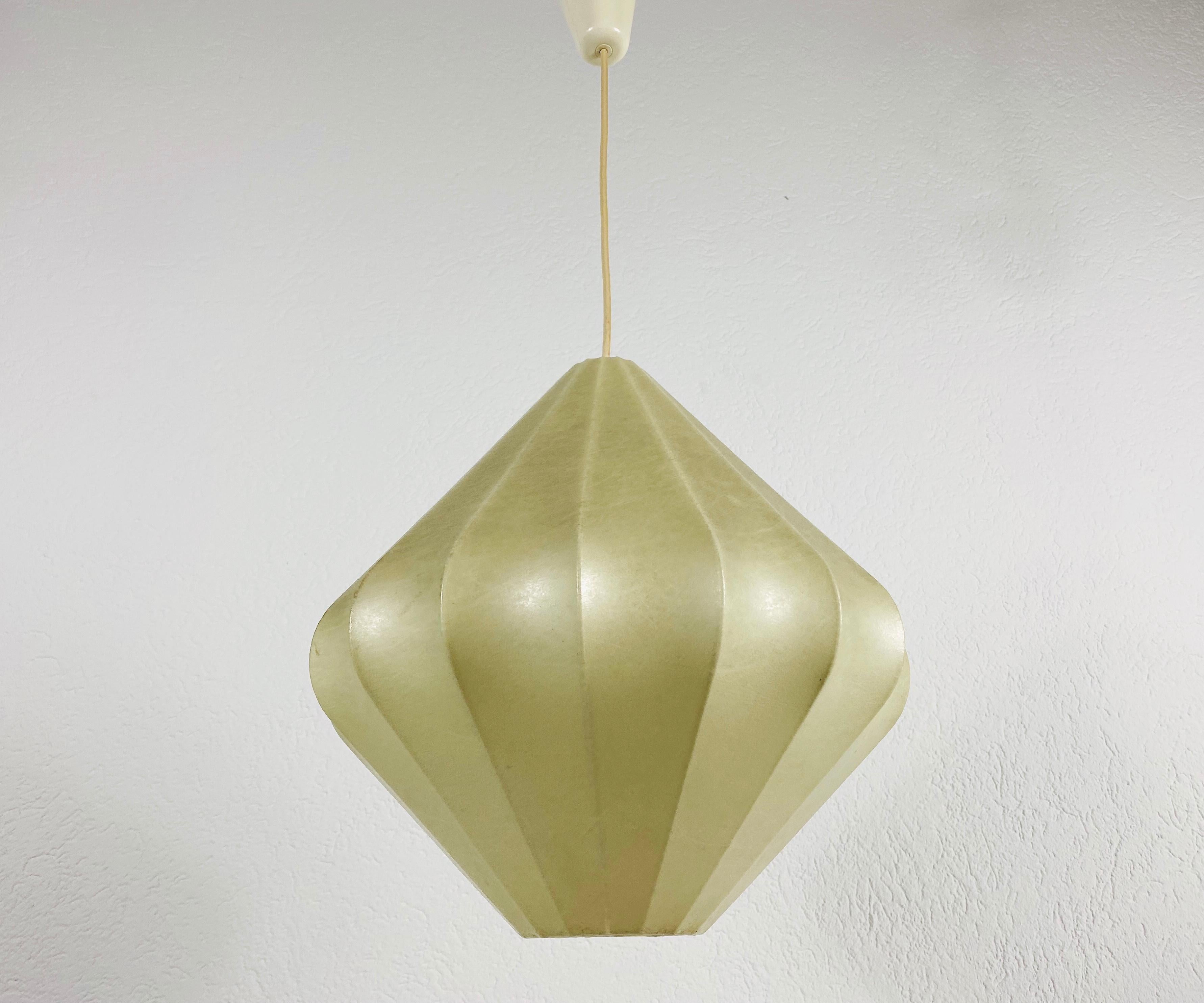 Mid-20th Century Midcentury Cocoon Pendant Light by Achille Castiglioni for Flos, 1960s, Italy