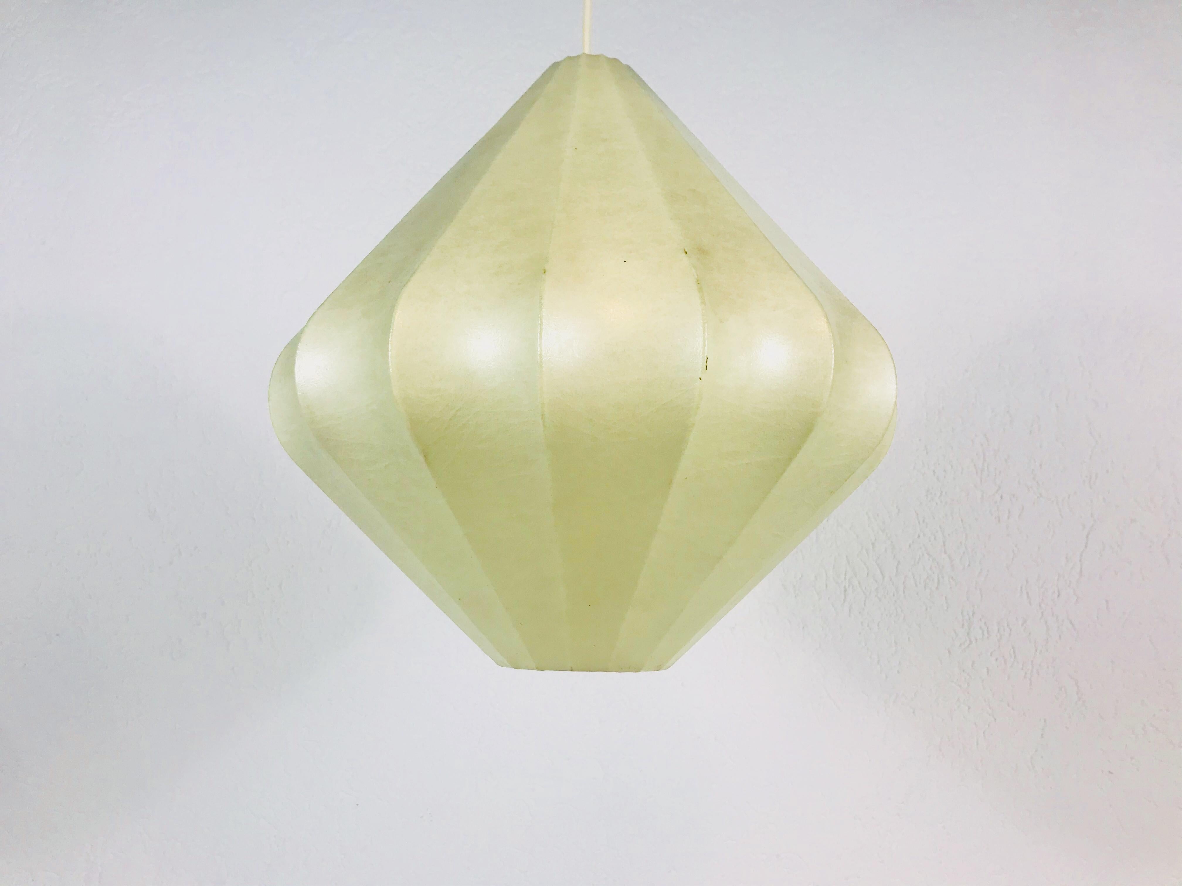 Mid-Century Cocoon Pendant Light by Achille Castiglioni for Flos, 1960s, Italy 2