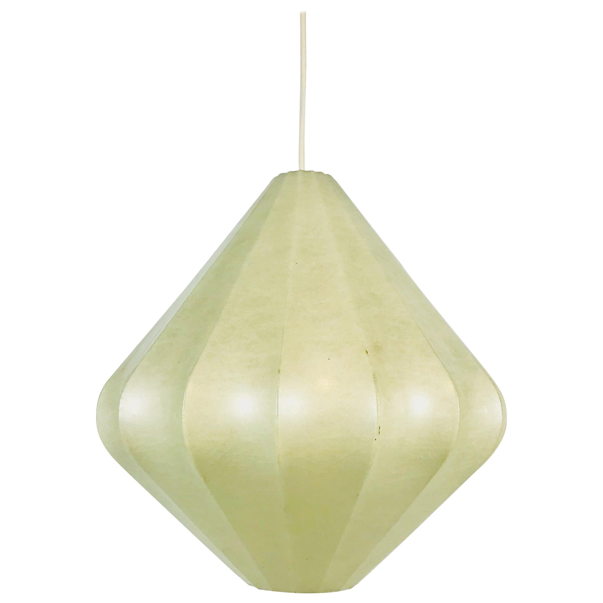 Mid-Century Cocoon Pendant Light by Achille Castiglioni for Flos, 1960s, Italy