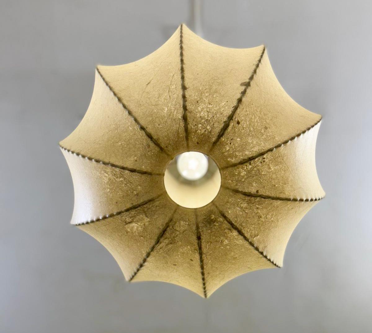 Resin Mid-Century Cocoon Suspension by Castiglioni, 1963 For Sale