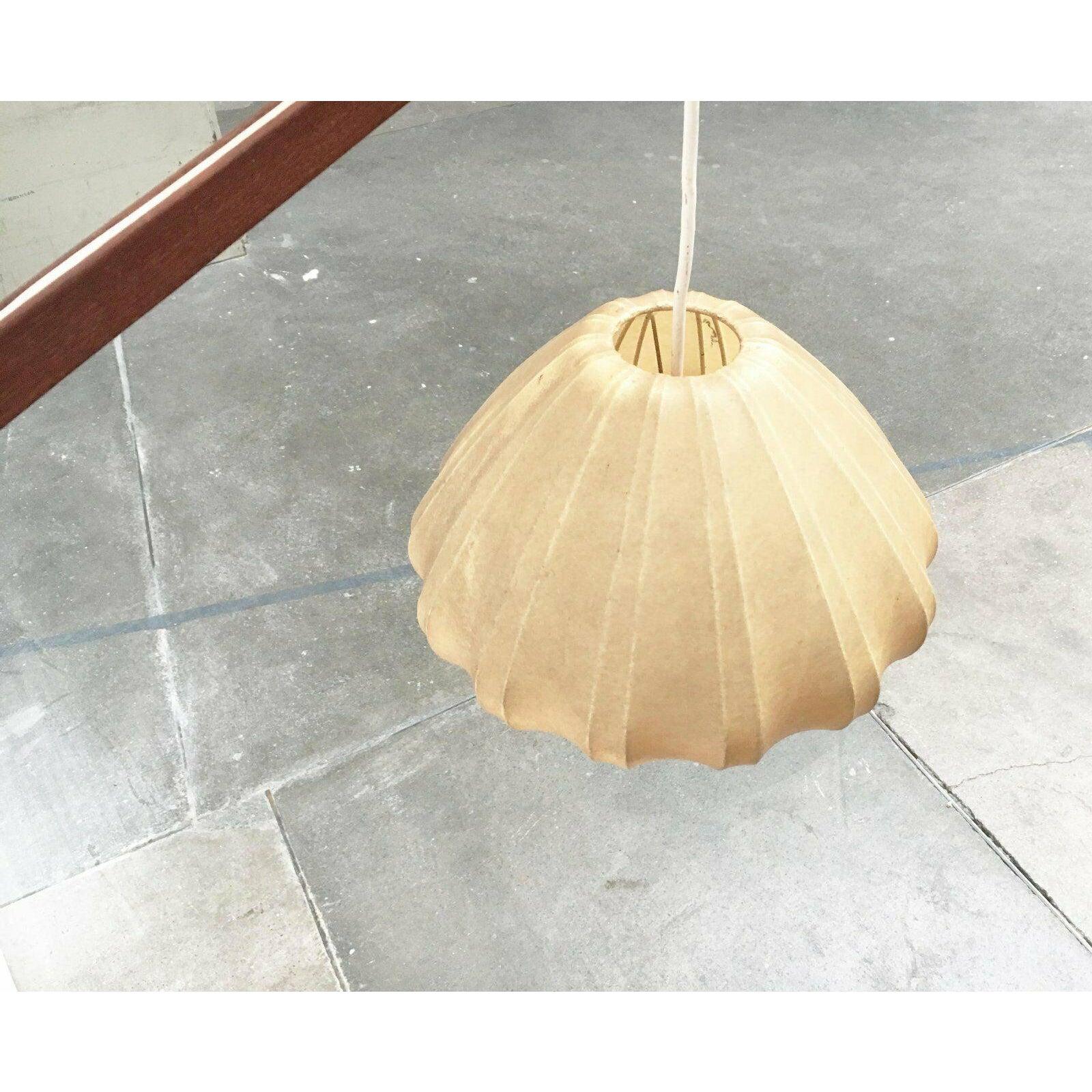 Mid-Century Cocoon Swivel Mounted Cantilever Wall Lamp from Teak Wood, 1960s For Sale 11