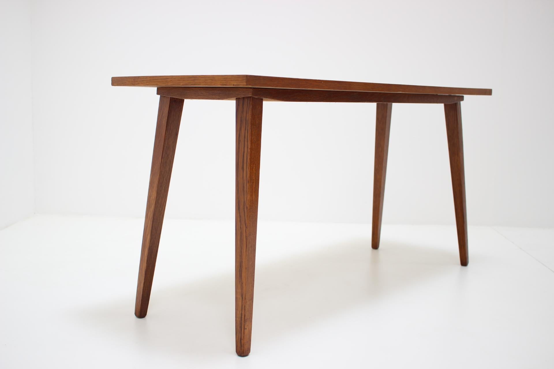 Wood Midcentury Cofee Table / Dřevotvar, 1956 For Sale