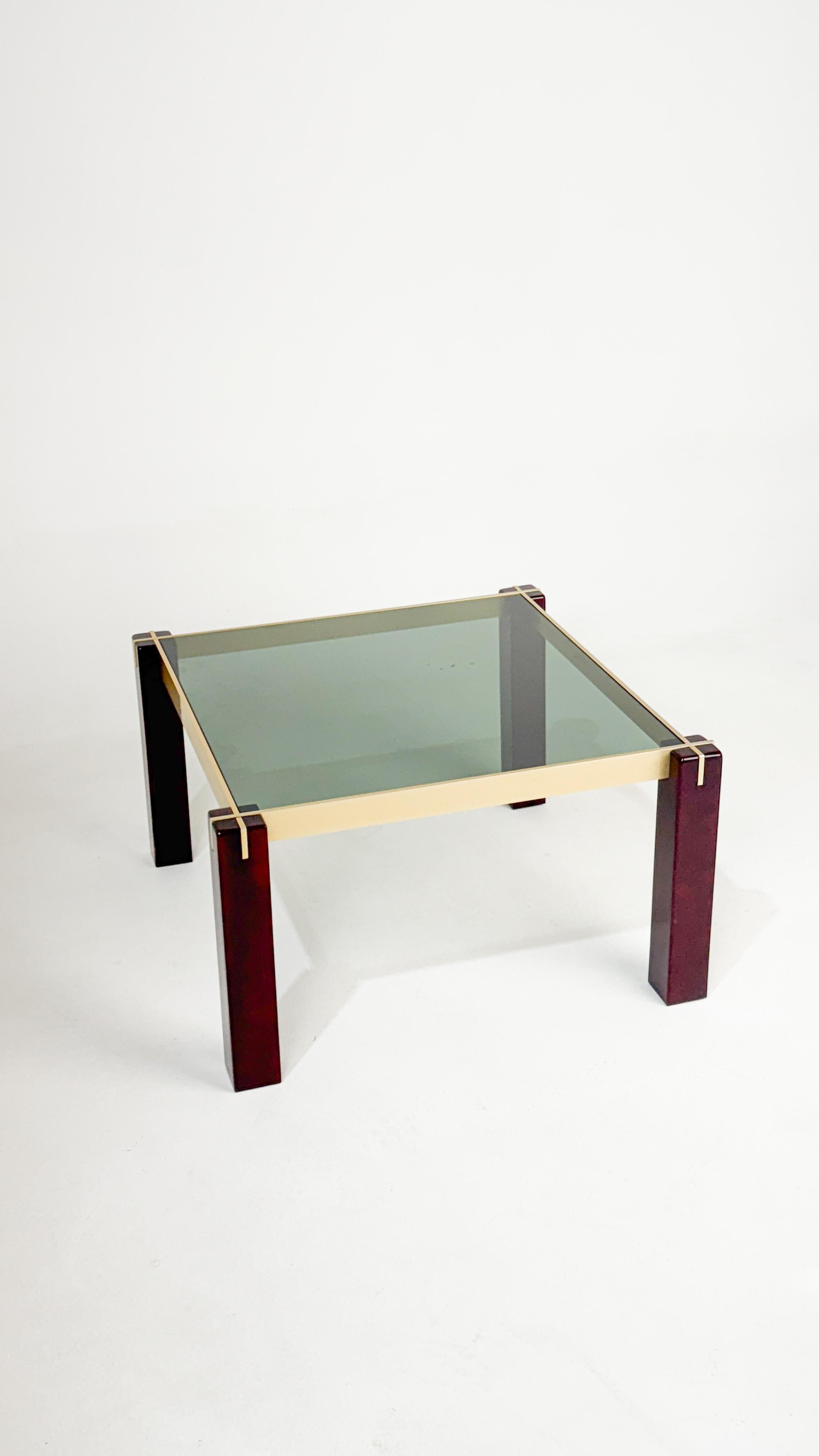 italien Table basse du milieu du siècle, Italie circa 60s en vente
