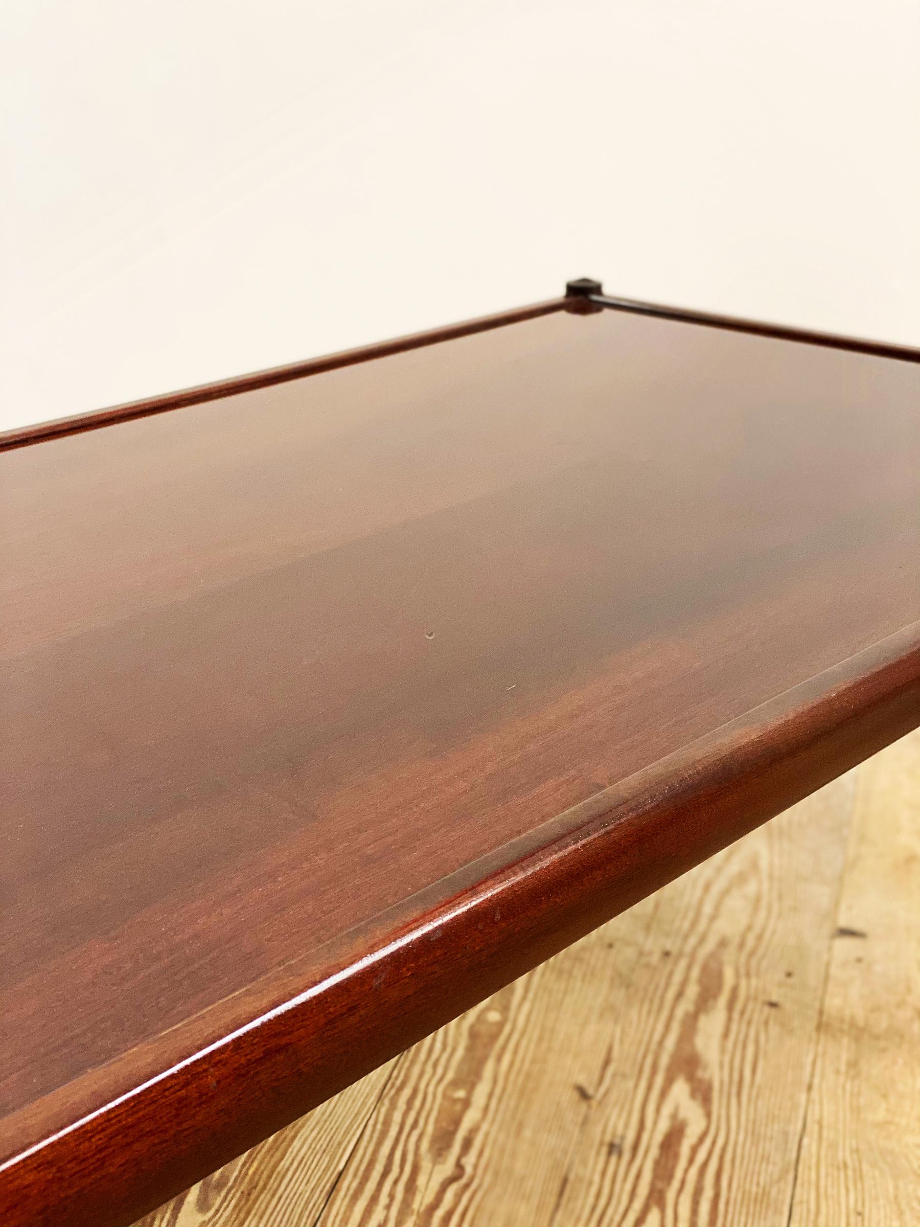 Mahogany Mid-Century Coffee or Sofa Table, Colonial Series, Ole Wanscher, Denmark, 1950s For Sale