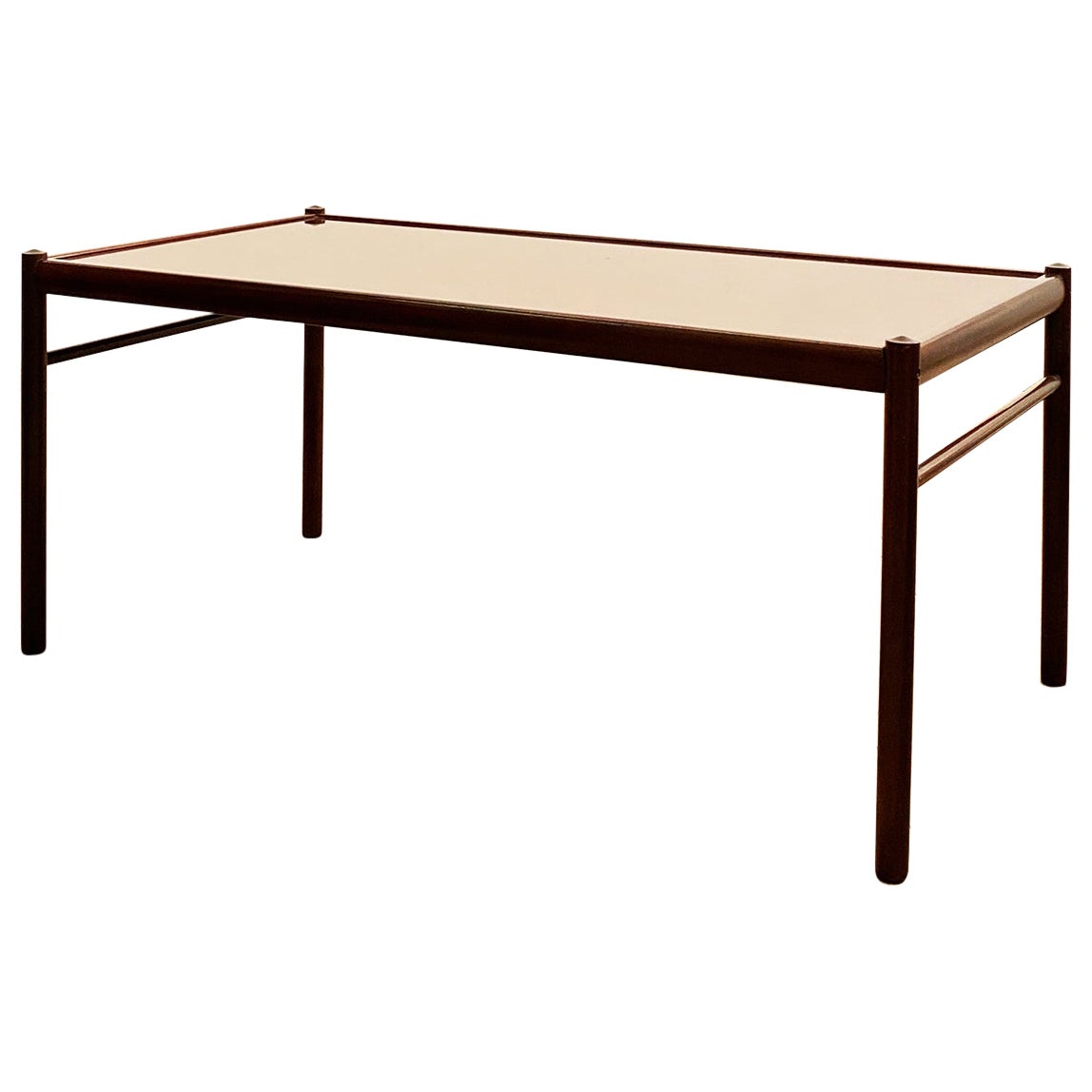 Mesa de centro o de sofá de mediados de siglo, serie Colonial, Ole Wanscher, Dinamarca, años 50