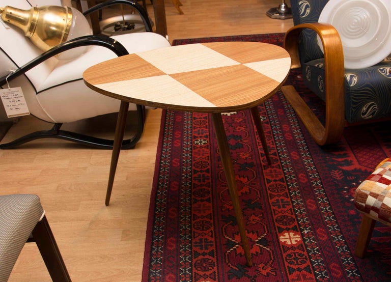 Midcentury Coffee Side Table, 1960s, Czechoslovakia In Good Condition For Sale In Prague 8, CZ