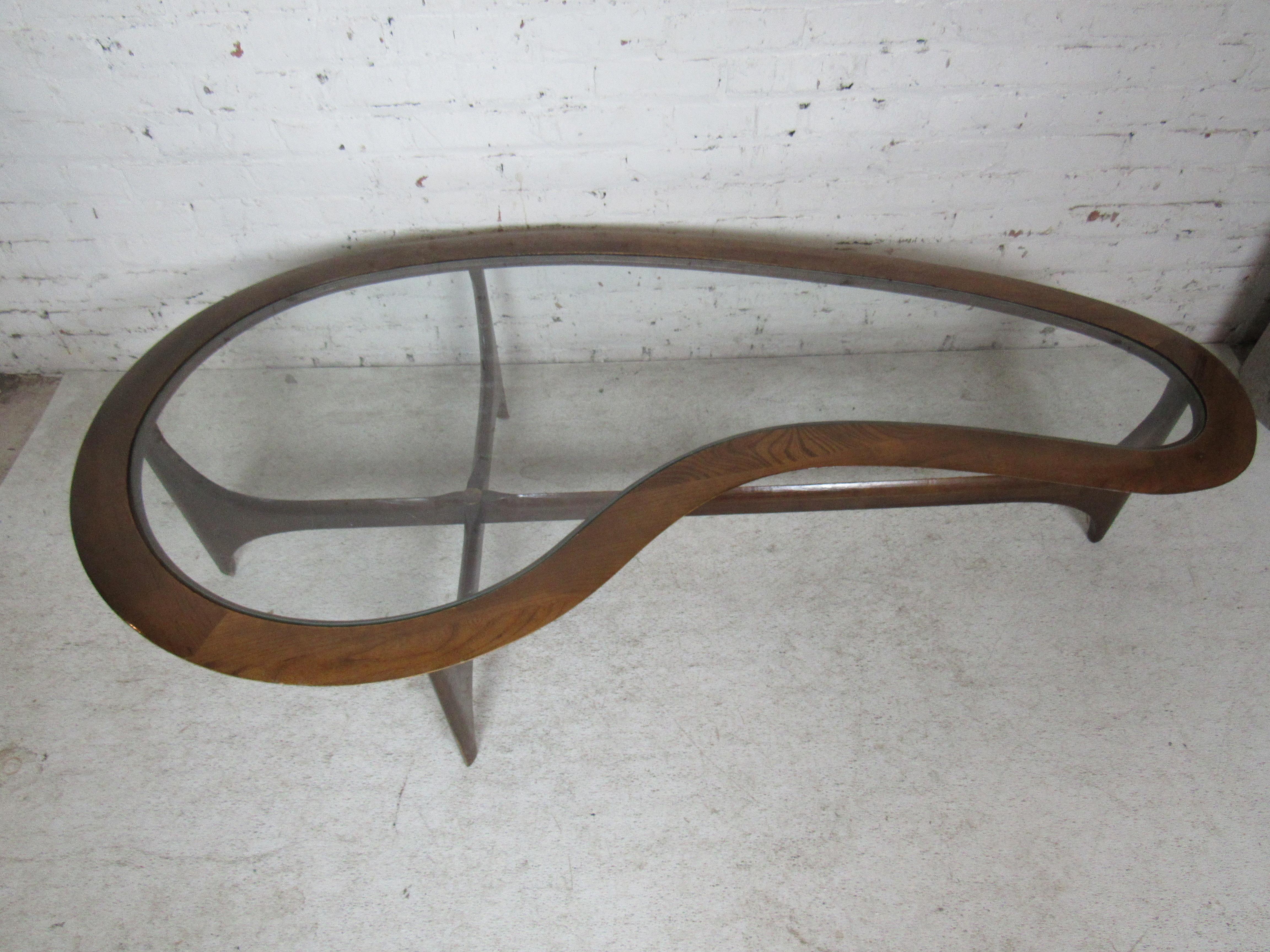 Midcentury Coffee Table and Side Tables 6