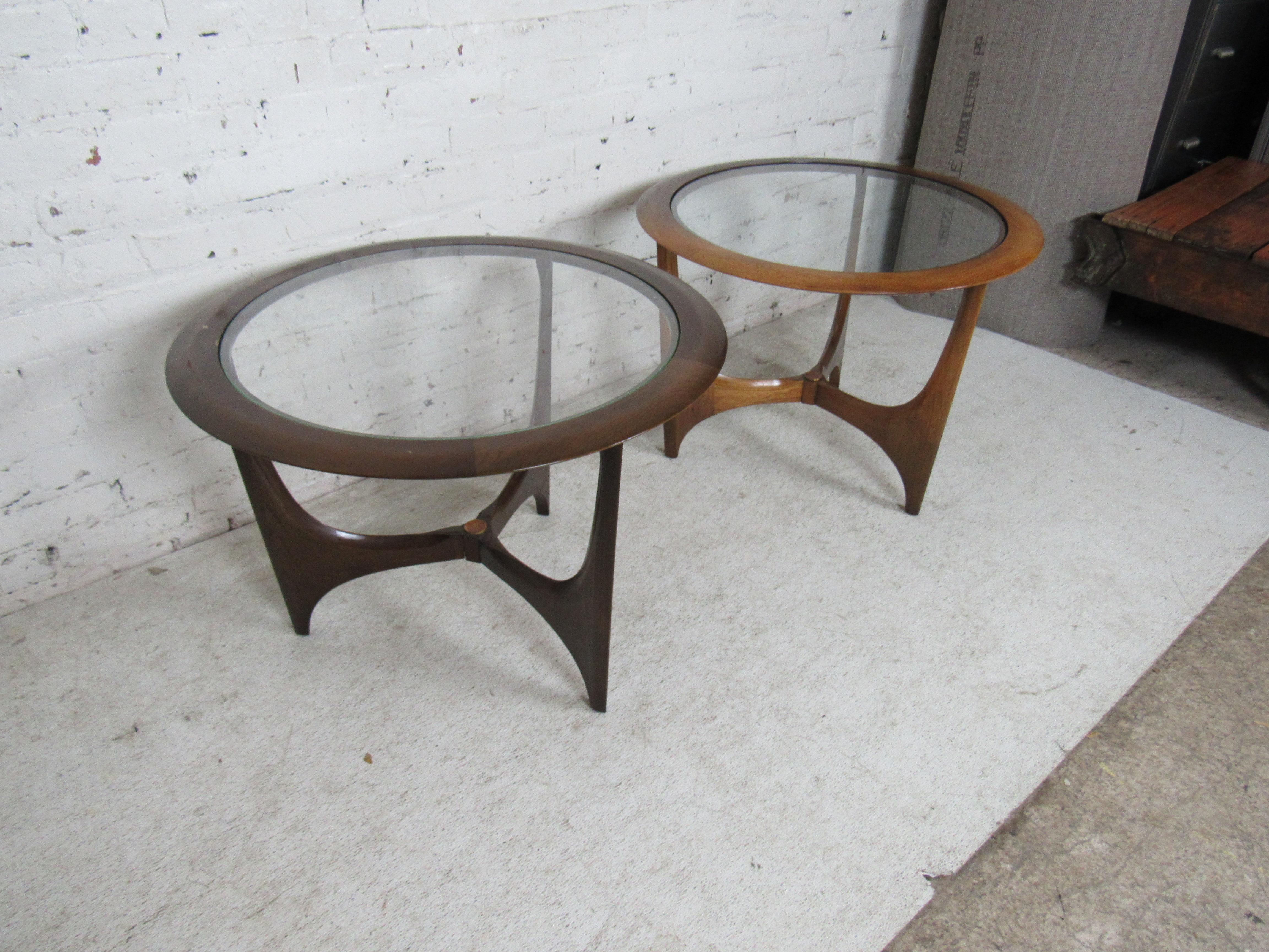 20th Century Midcentury Coffee Table and Side Tables