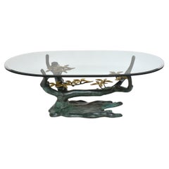 Vintage Mid-century coffee table 'Bonsai' by Willy Daro