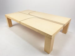 Tavolino da caffè del metà del secolo di Alain Delon