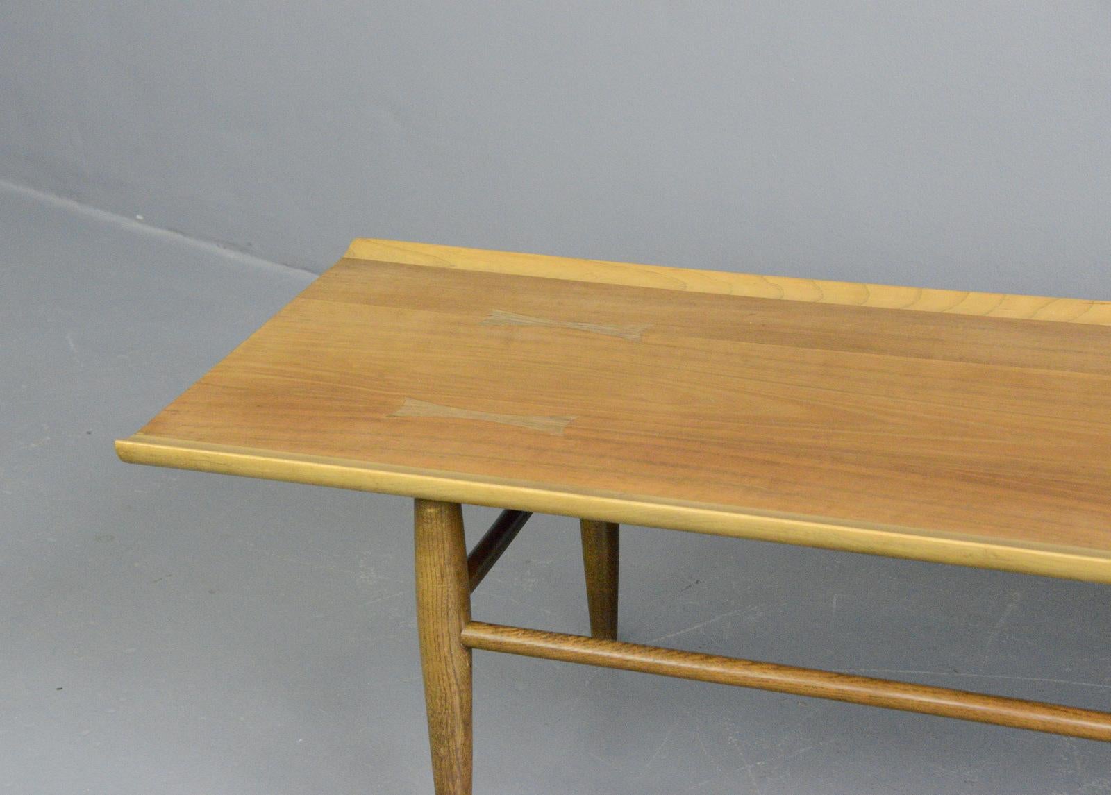 Mid-20th Century Midcentury Coffee Table by Baumritter, circa 1950s