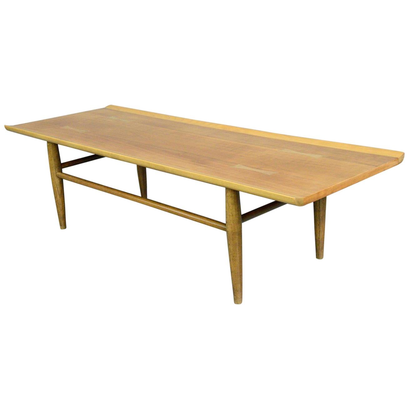 Midcentury Coffee Table by Baumritter, circa 1950s