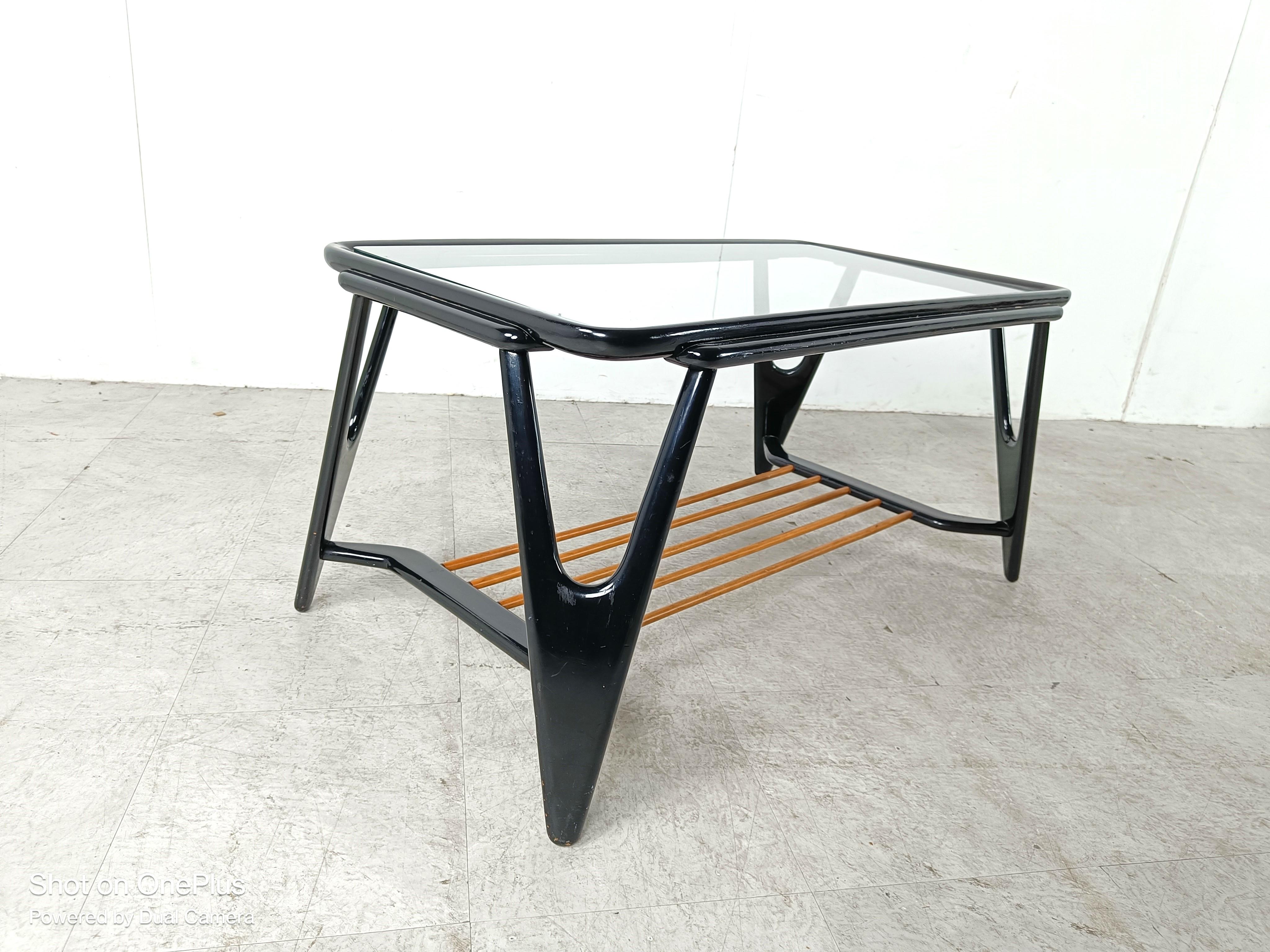 Mid century coffee table by De Ster Gelderland, 1950s For Sale 2