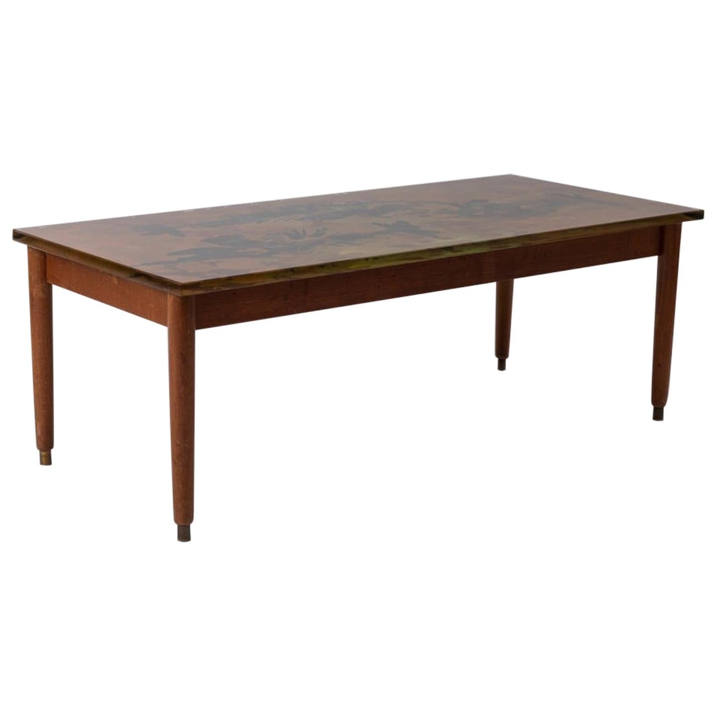 Midcentury Coffee Table by Dubè for Fontana Arte, Italy