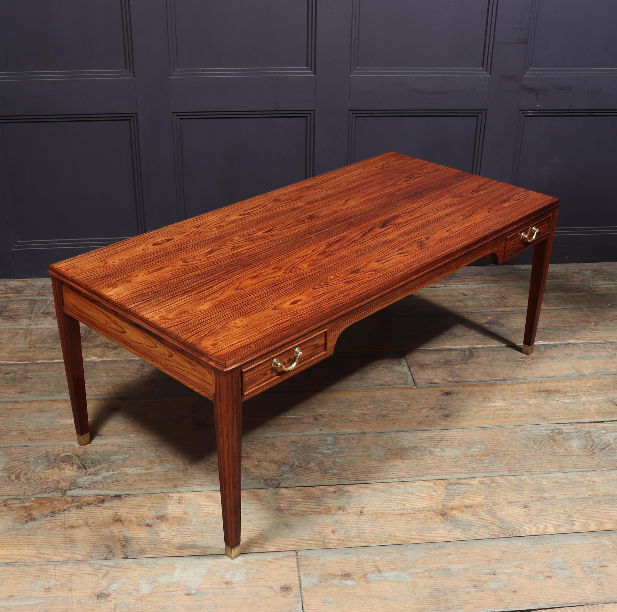Midcentury Coffee Table by Fritz Heningsen For Sale 5