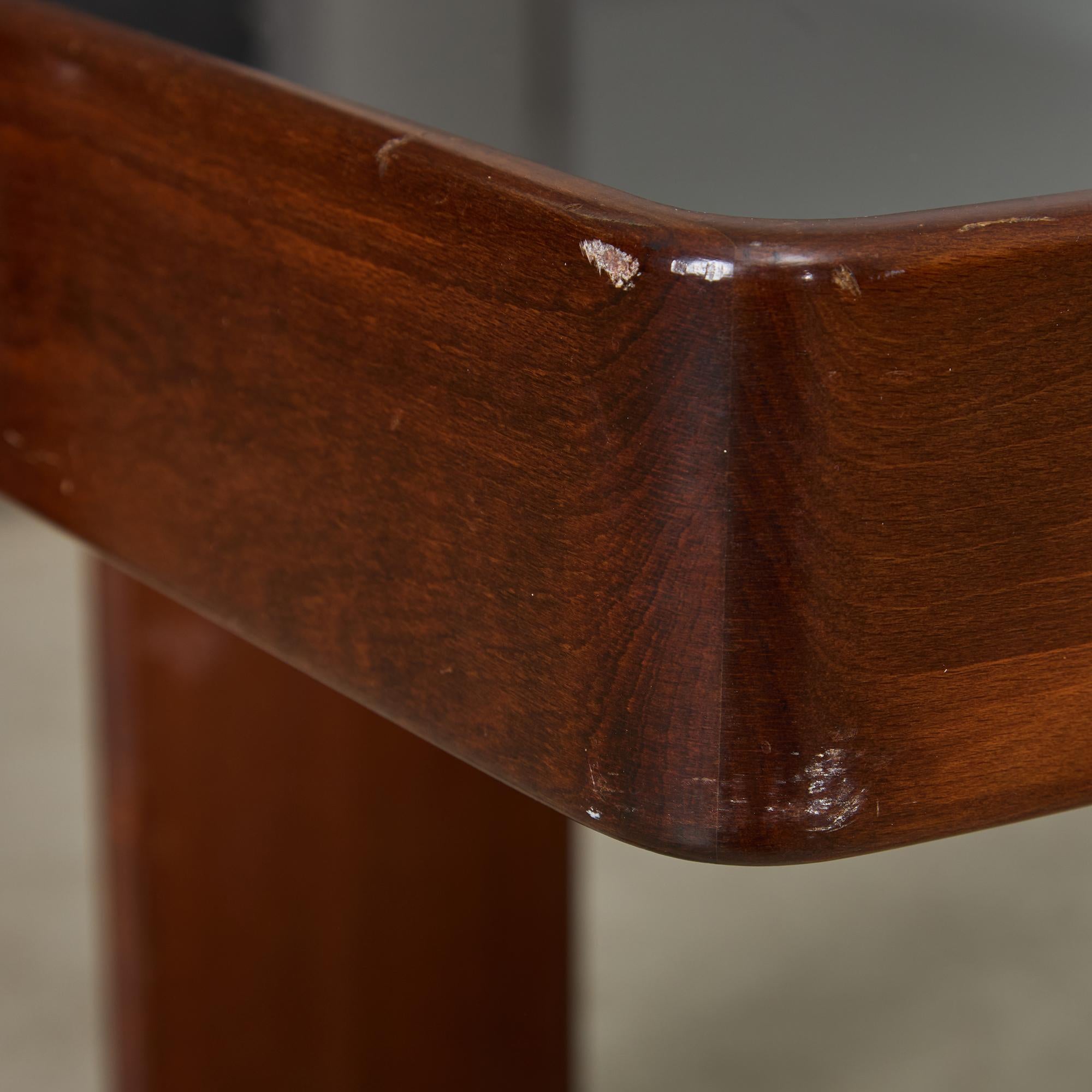 Milieu du XXe siècle Table basse du milieu du siècle dernier de Gianfranco Frattini pour Cassina, années 1960 en vente