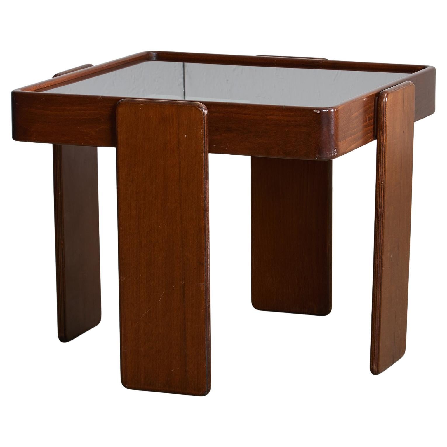 Mesa de centro de mediados de siglo de Gianfranco Frattini para Cassina, años 60