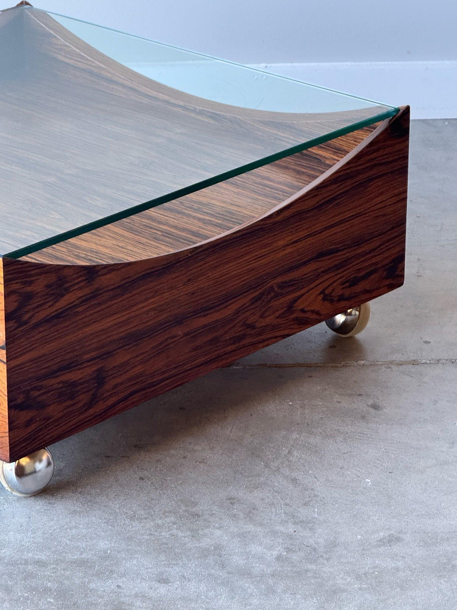 Table basse du milieu du siècle par Henry Walter Klein pour Bramin 6