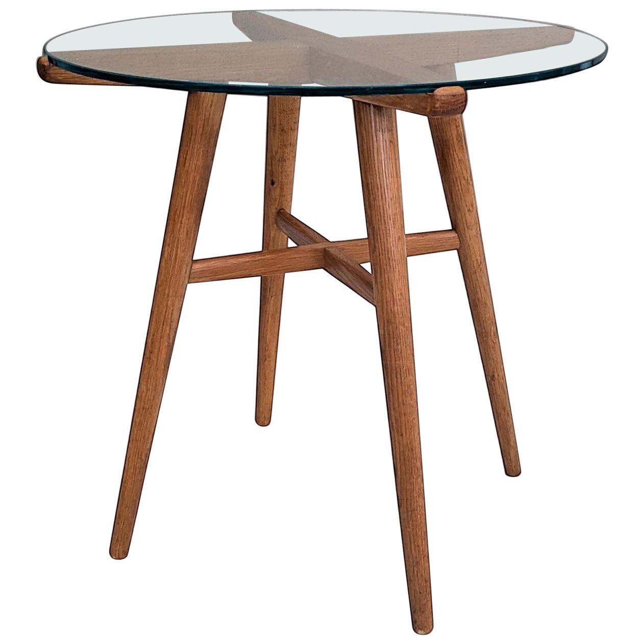 Mid Century Coffee Table by Jiří Rathouský for Krásná Jizba, 1940s