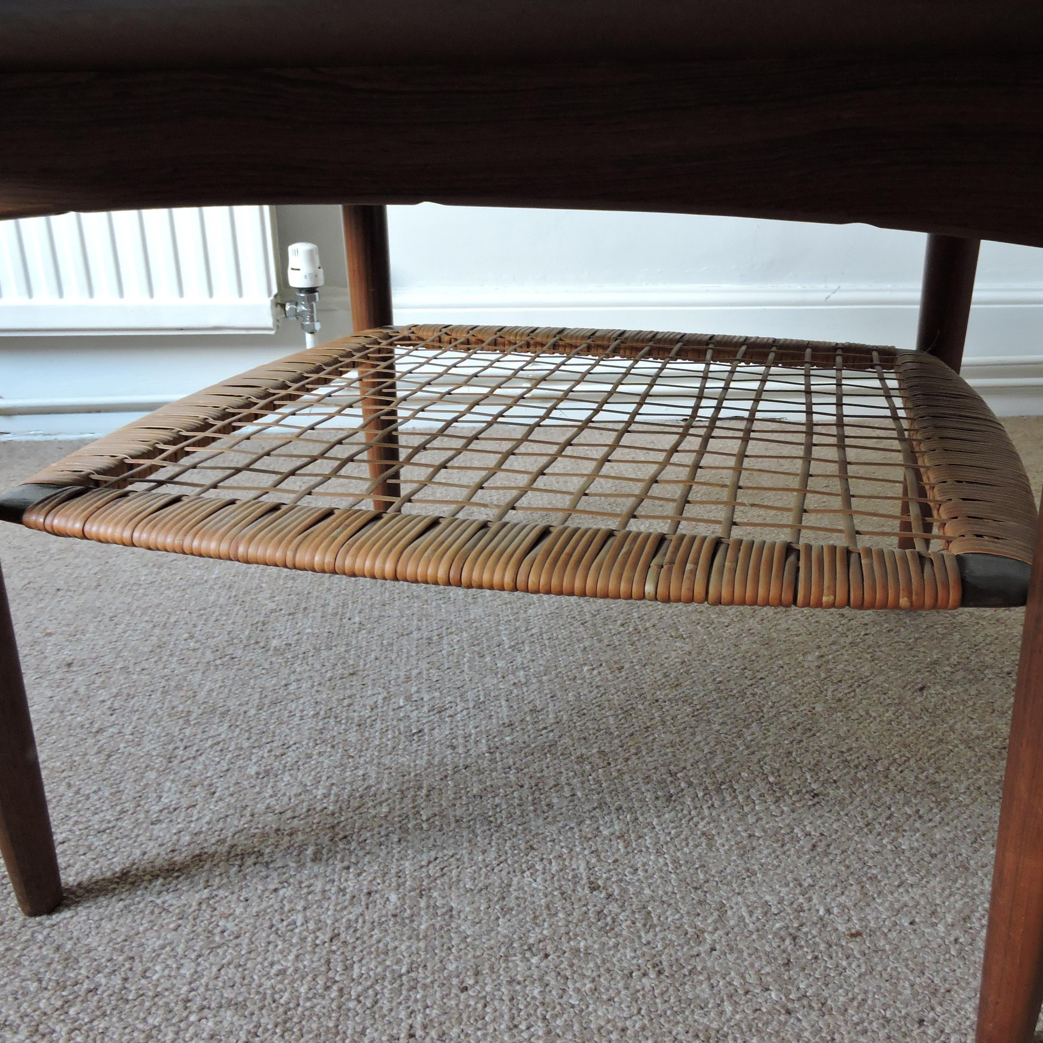 Mid-20th Century Midcentury Coffee Table by Johannes Andersen for CFC Silkeborg, 1960s For Sale