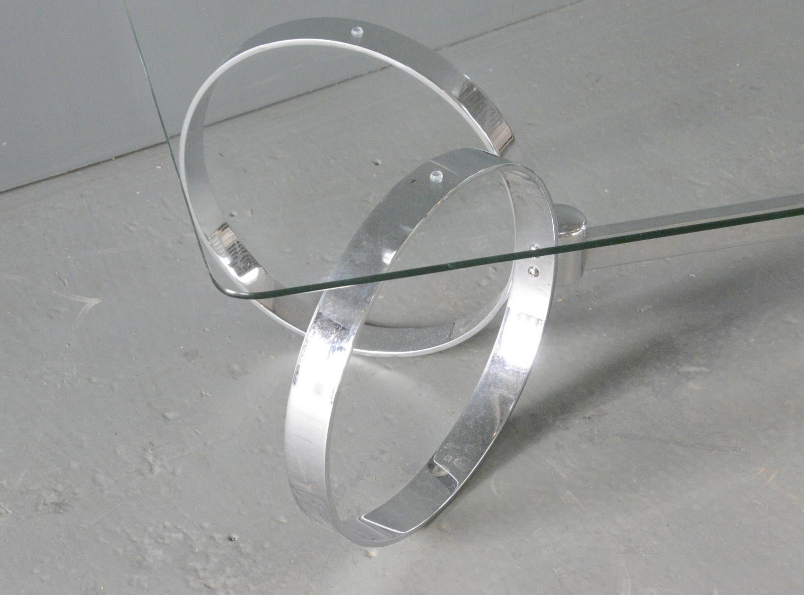 Table basse du milieu du siècle par Knut Hesterberg Circa 1970 en vente 1